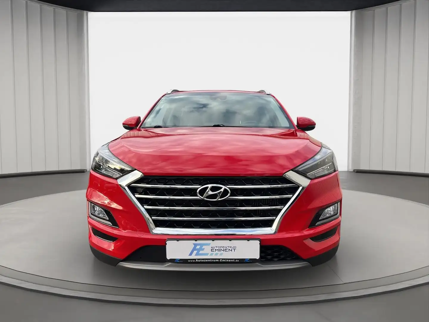 Hyundai TUCSON 2.0 CRDi DCT AHK ACC NAVI KAMERA LED-S. Rouge - 2