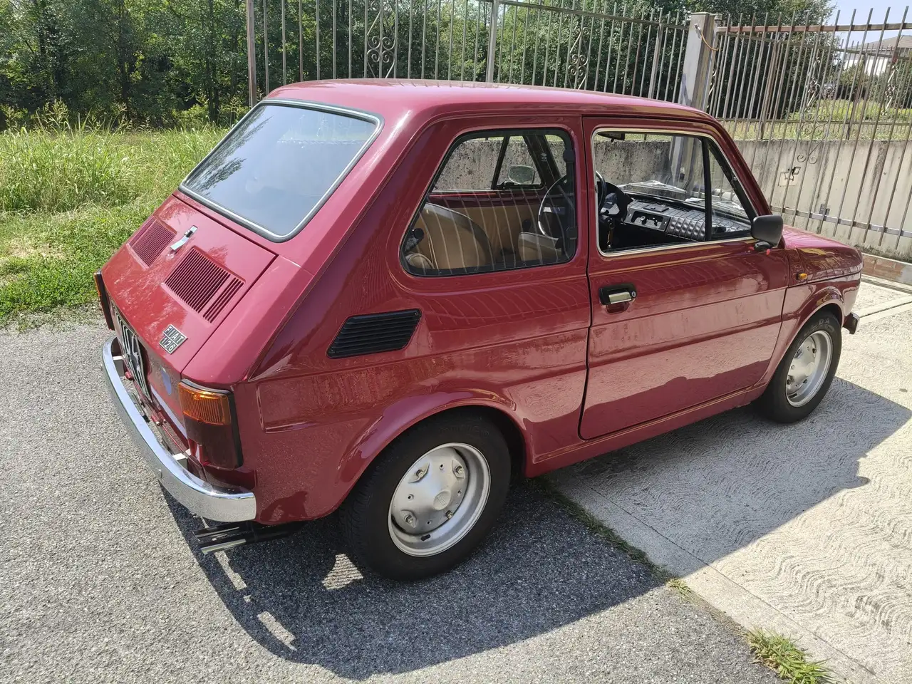 Fiat 126 prima serie 595, foto 2