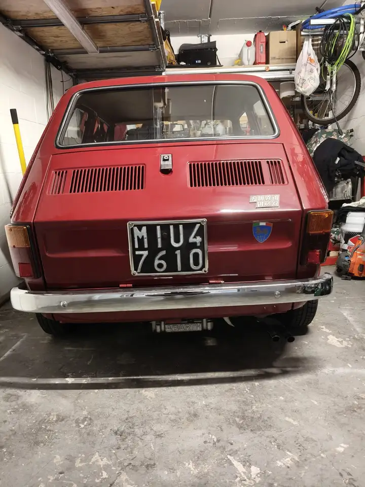 Fiat 126 prima serie 595, foto 8