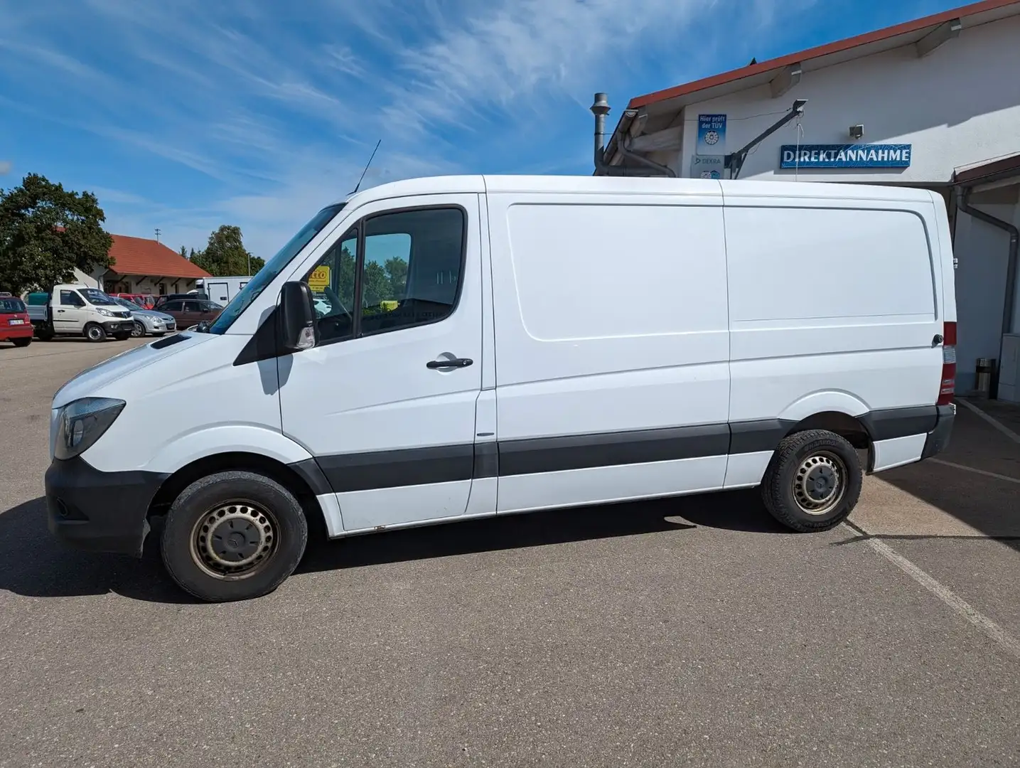 Mercedes-Benz Sprinter II Kasten 213 CDI, L2 H 1 , AHK Wit - 2