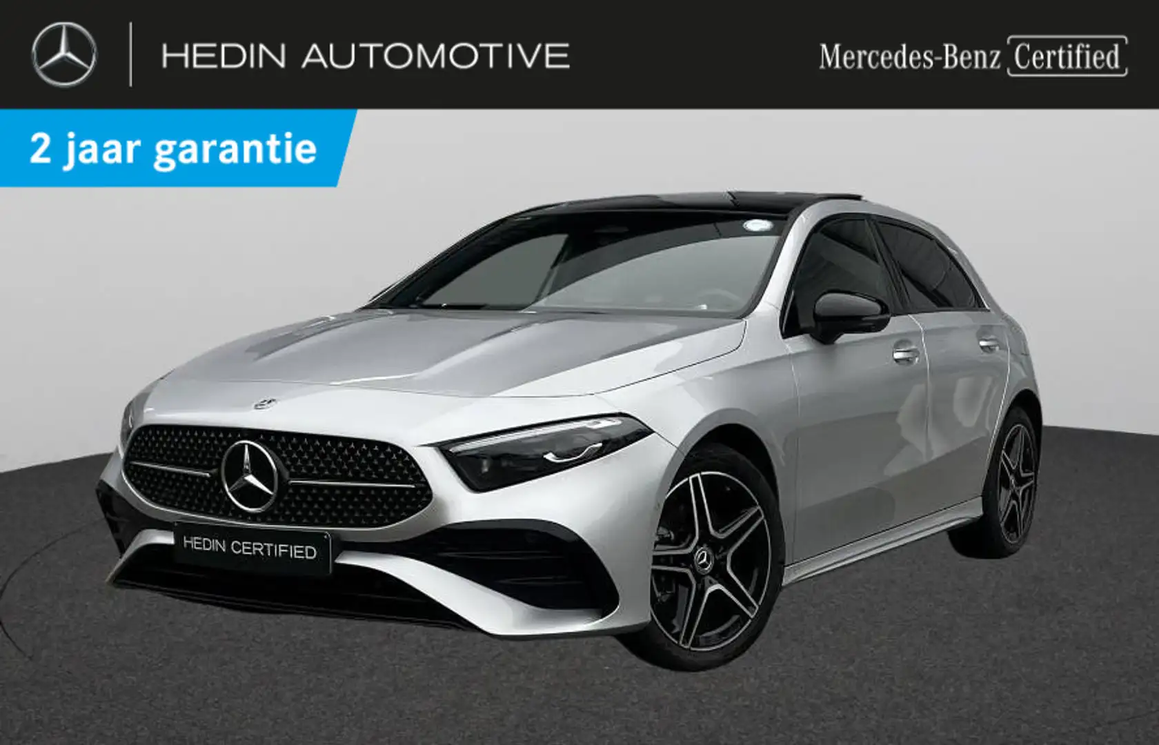 Mercedes-Benz A 250 e Hatchback AMG Line | Panoramisch Dak | Head-Up D Zilver - 1