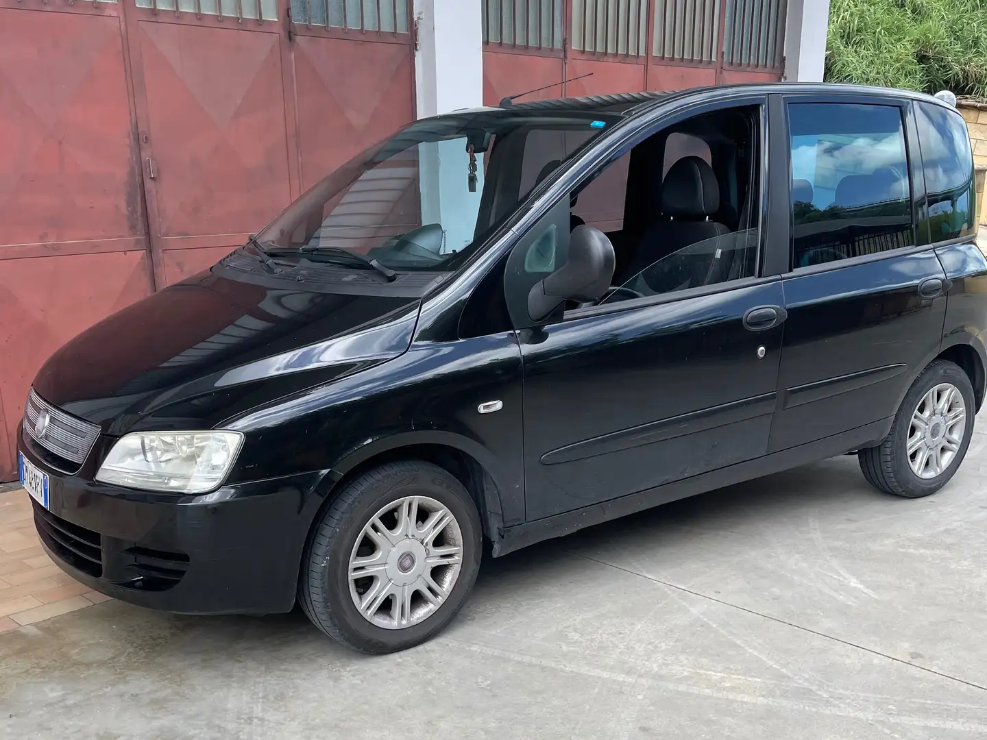 Fiat Multipla Multipla 1.9 mjt Dynamic 120cv Чорний - 2