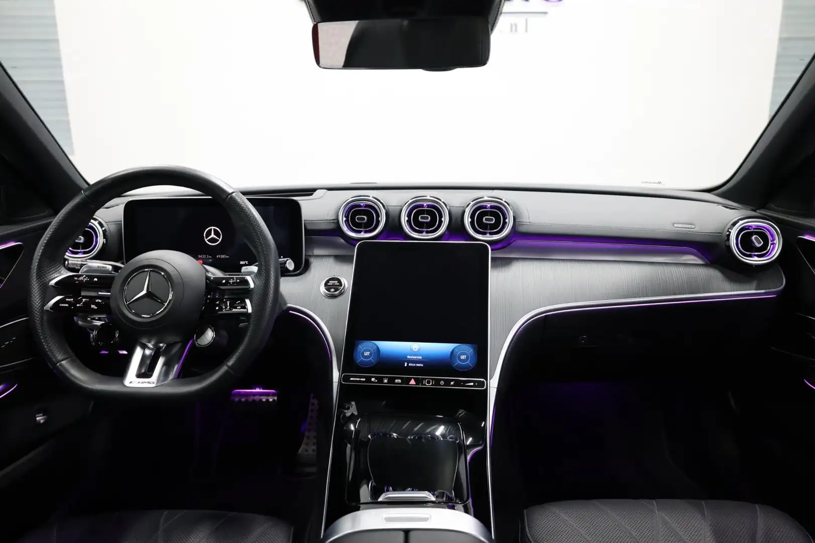 Mercedes-Benz C 43 AMG 4MATIC 408+PK BTW/VIRTUAL/SFEER/PANO/LEER+S.VERWAR Blanc - 2