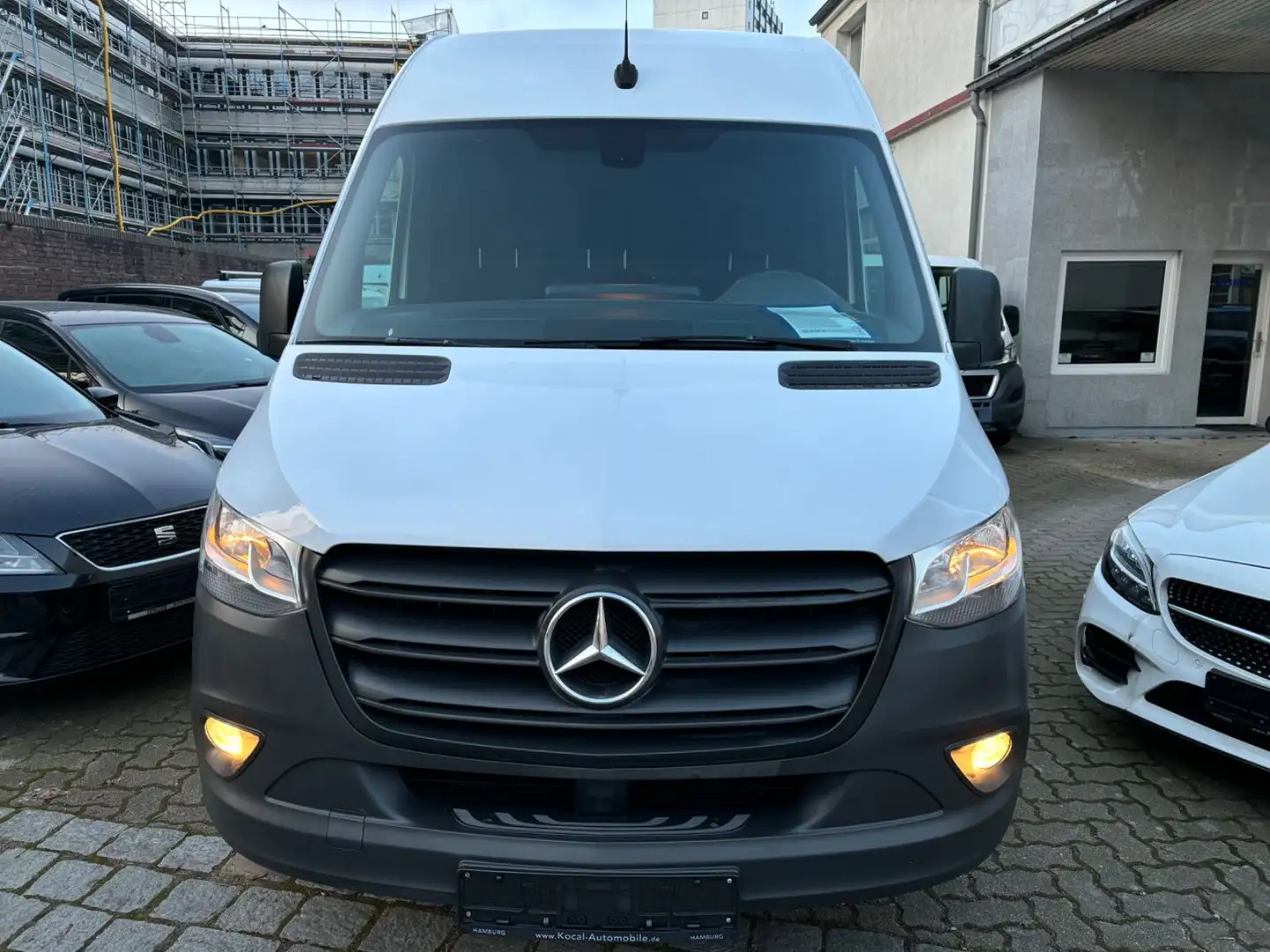 Mercedes-Benz Sprinter 314 CDi Kasten H+L 1.Hand EURO.6 Blanc - 2