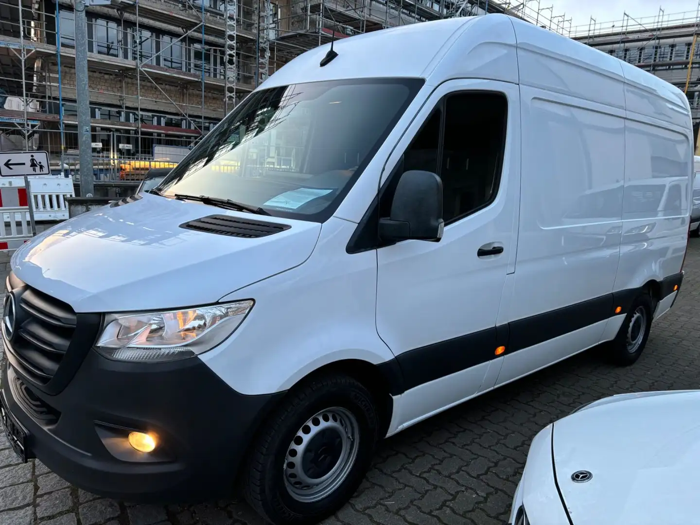 Mercedes-Benz Sprinter 314 CDi Kasten H+L 1.Hand EURO.6 Blanc - 1