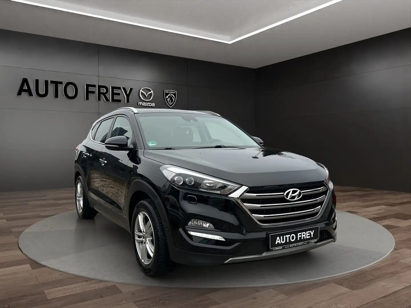 Hyundai TUCSON 1.6 Automatik AWD Premium LED KAMERA NAVI Schwarz - 1