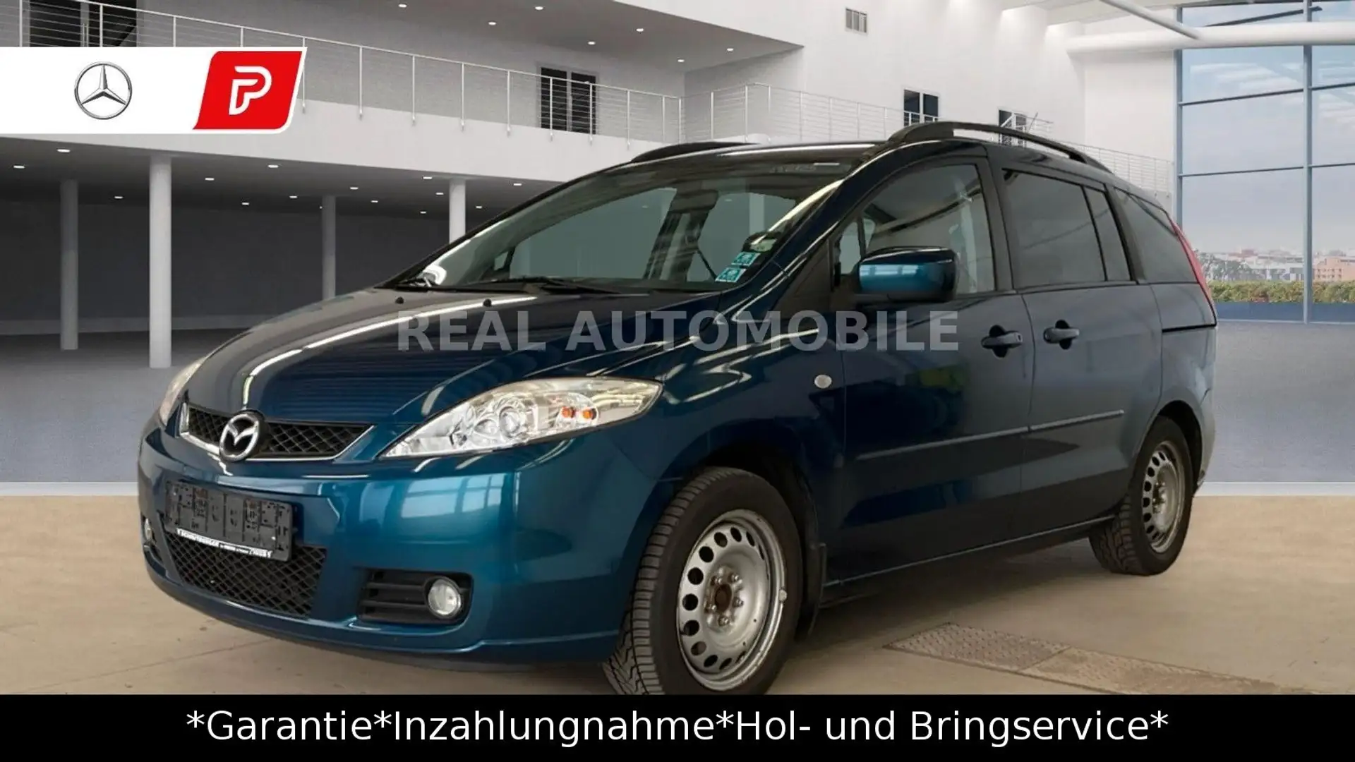 Mazda 5 Lim. 1.8 Exclusive *1.HAND*TUV NEU*SCHECKHEFT* Blau - 1