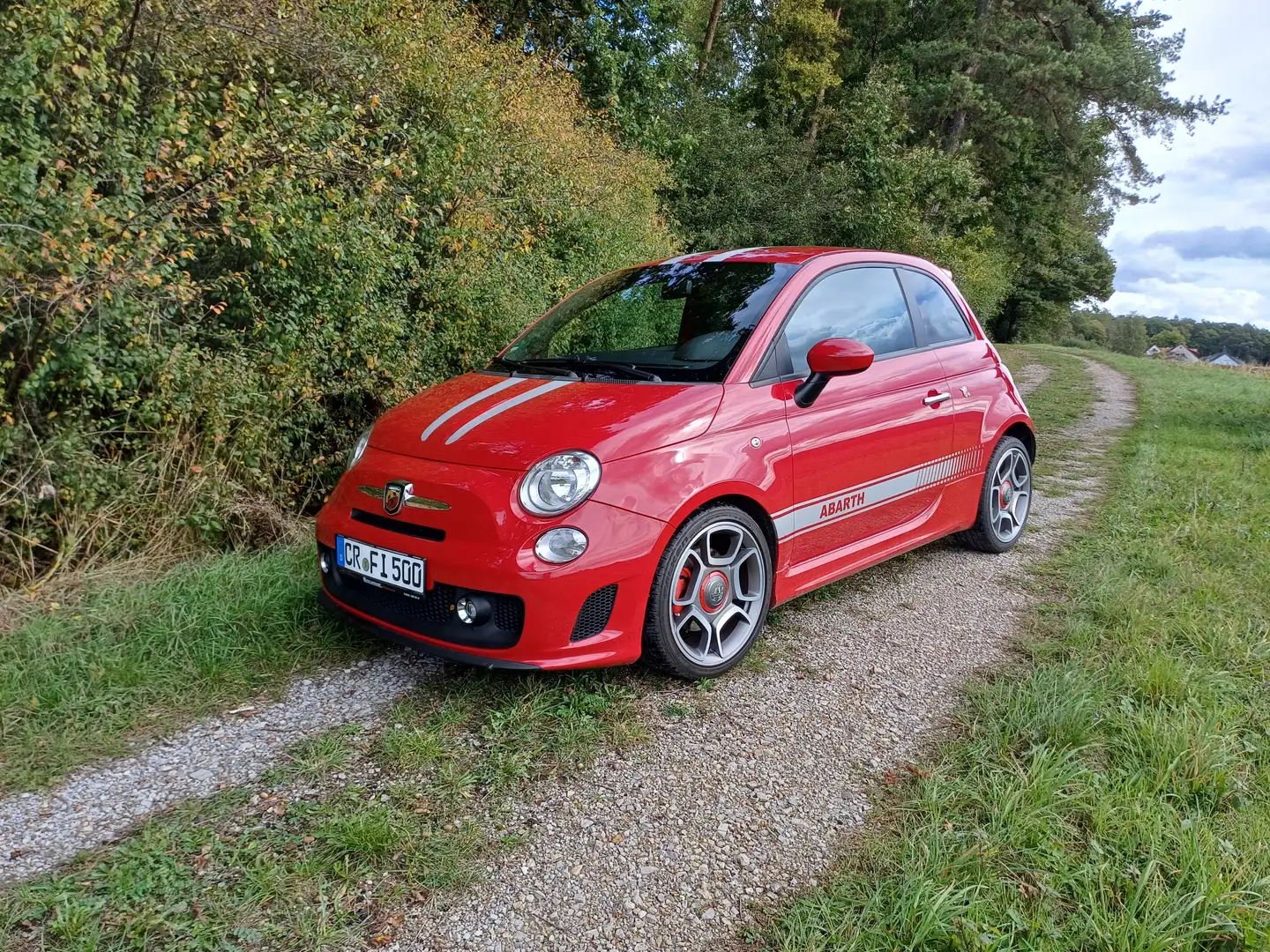 Fiat 500 500 1.4 16V Abarth Rot - 1