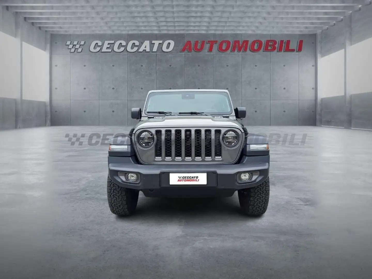 Jeep Wrangler Wrangler Unlimited 2.0 turbo Rubicon auto Grigio - 2