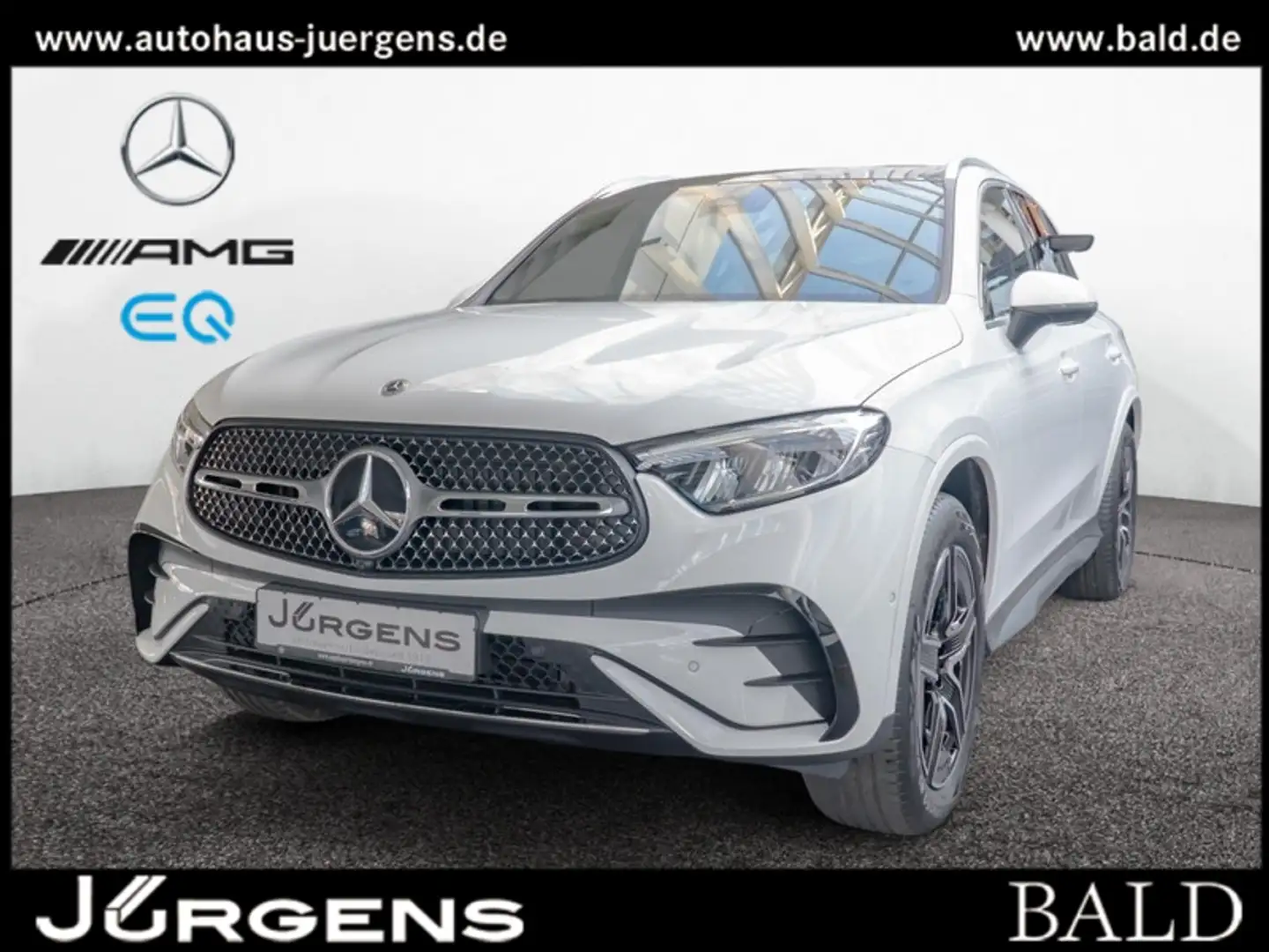 Mercedes-Benz GLC 220 d 4M AMG-Sport/360/Pano/AHK/Memo/Distr Weiß - 1