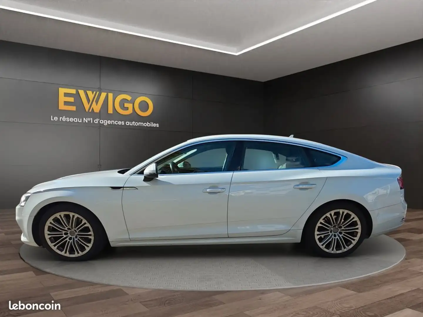 Audi A5 2.0 40 tfsi 190 hybrid mhev design s-tronic bva Blanc - 2