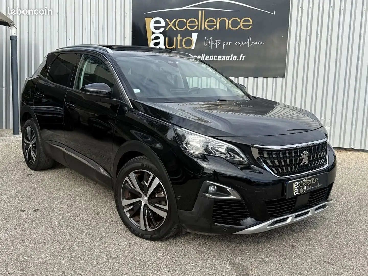 Peugeot 3008 1.6 BLUEHDI 120CH ALLURE BUSINESS S&S EAT6 Noir - 1