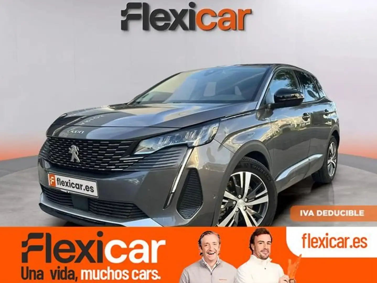 Peugeot 3008 225 e-EAT8 Allure Gris - 1