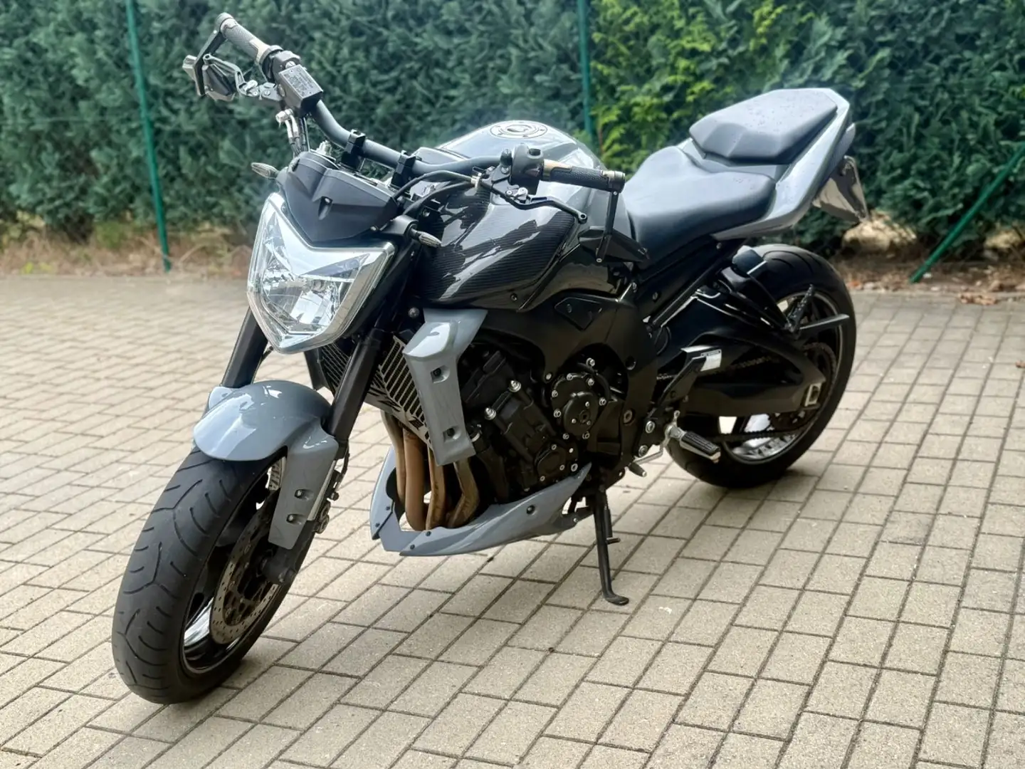 Yamaha FZ 1 Fazer RN16 Sportauspuff Bugspoiler Gri - 1