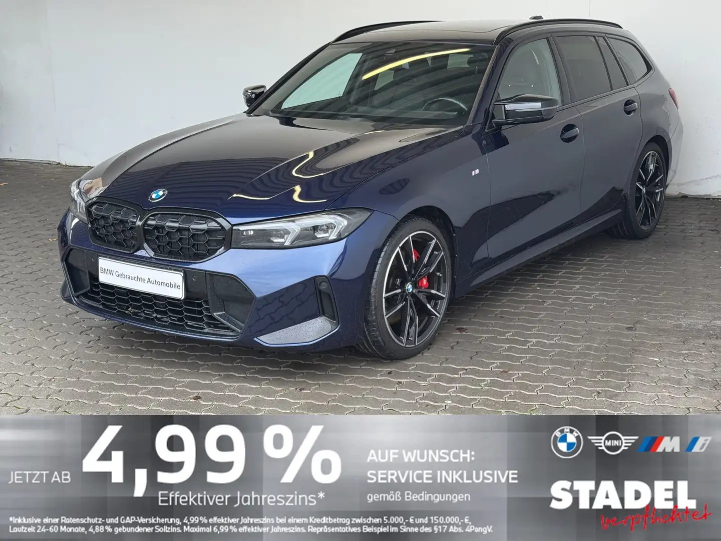 BMW 340 Md xDrive Tour. Navi.LED.Pano.HarmKard.PDC Bleu - 1