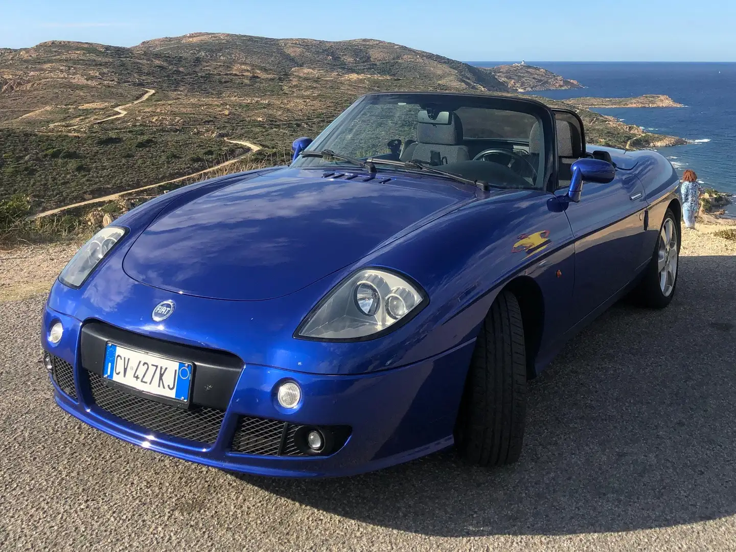 Fiat Barchetta con A/C - ASI - Hard top e ricambi Blu/Azzurro - 1