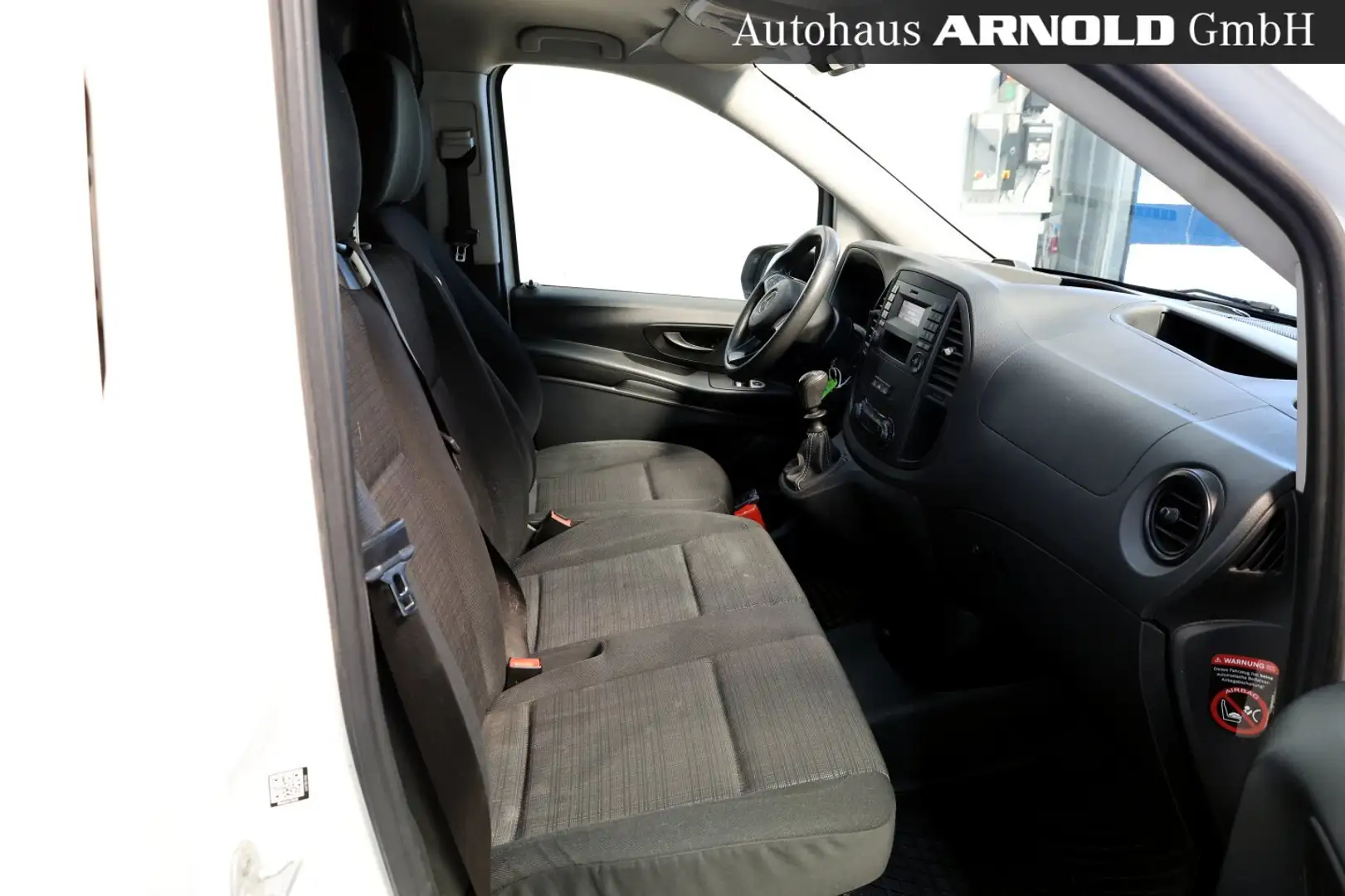 Mercedes-Benz Vito Vito 114 CDI KA Lang SORTIMO 3-Si. Klima Hecktür Weiß - 2