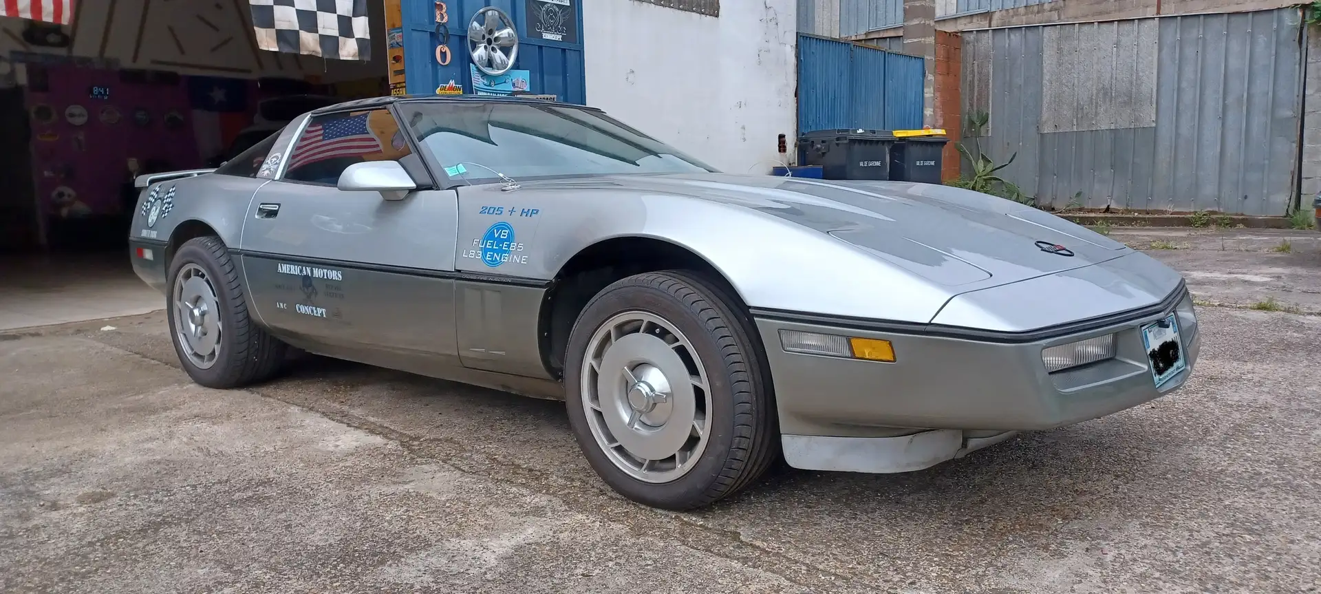 Chevrolet Corvette C4 Argento - 2