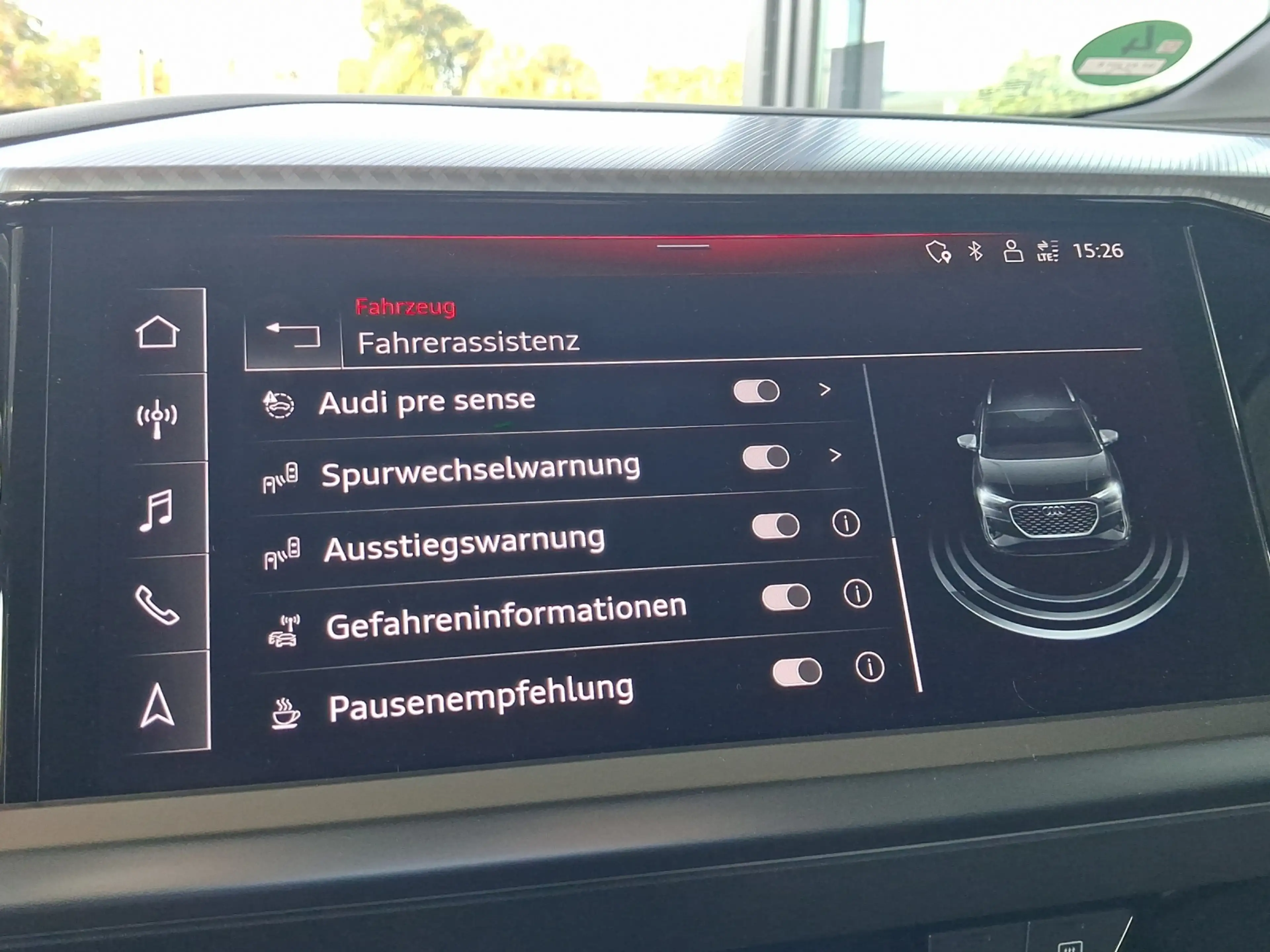 Audi Q4 e-tron 40 e-tron S line Pano Matrix RFK SHZ Ambiente+ — photo 21