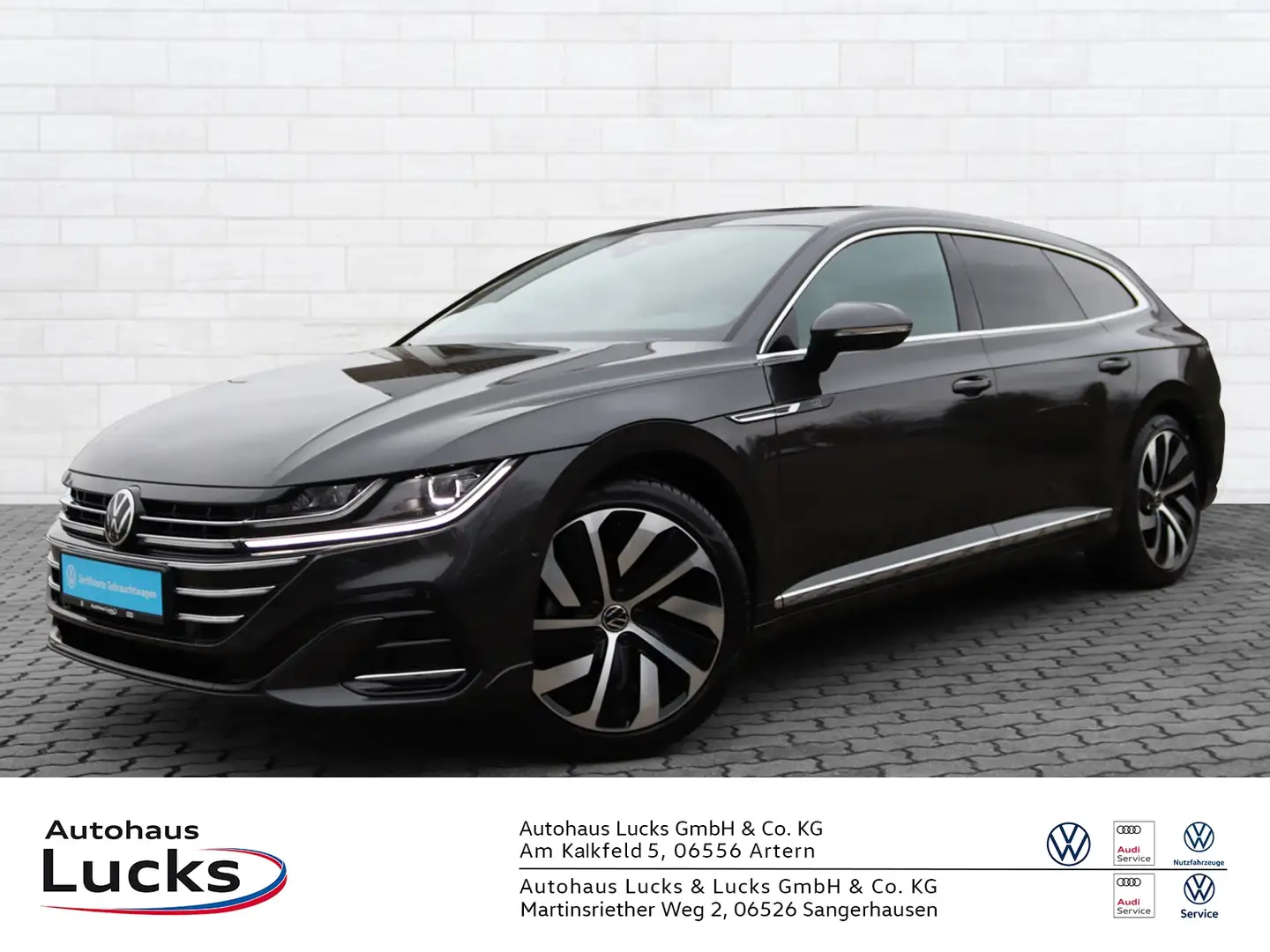 Volkswagen Arteon Shooting Br R-Line 2,0 TDI Pano Standhzg AHV "19" Grau - 1
