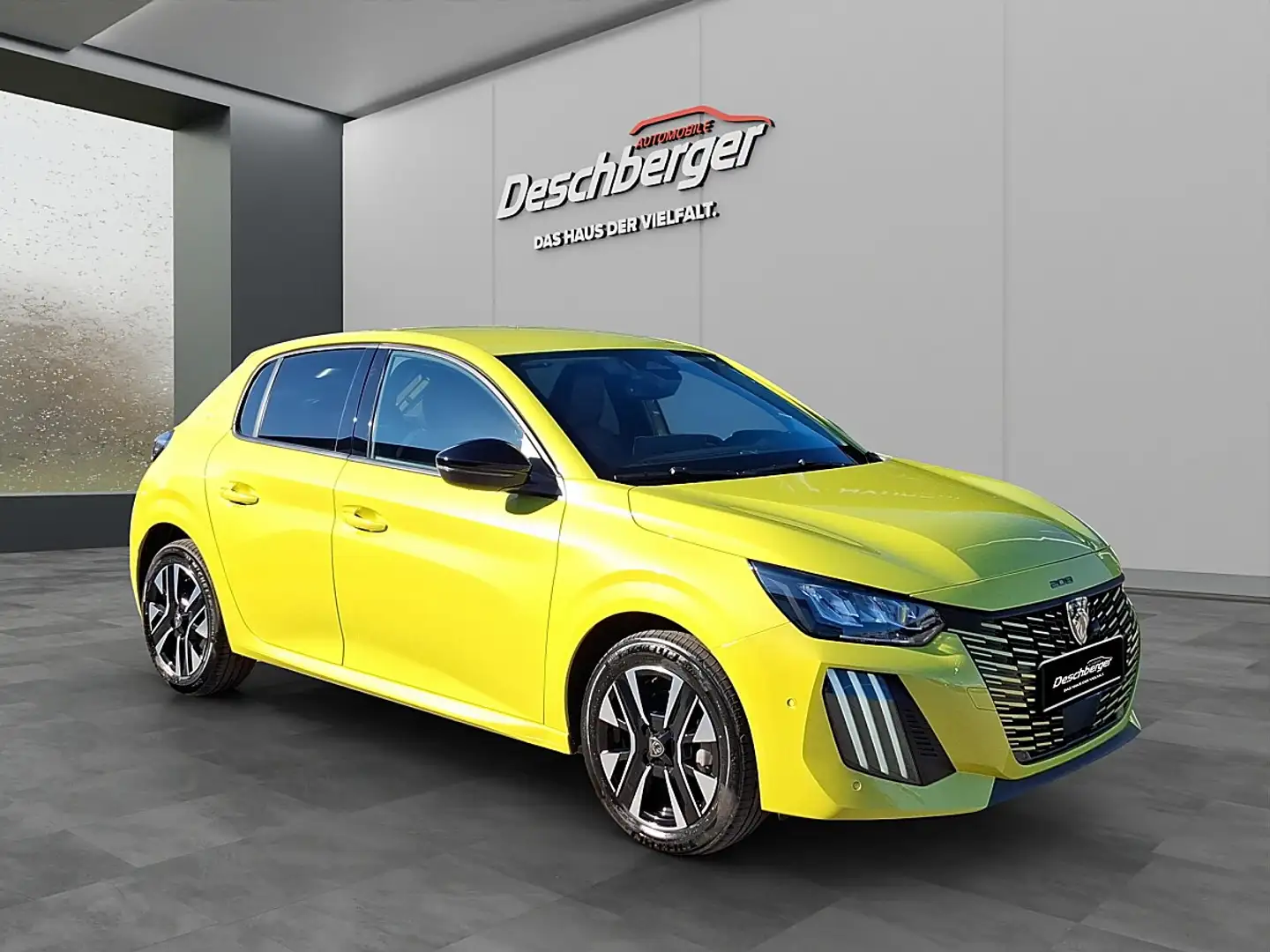Peugeot 208 Hybrid 110 e-DCS6 Allure Gelb - 2