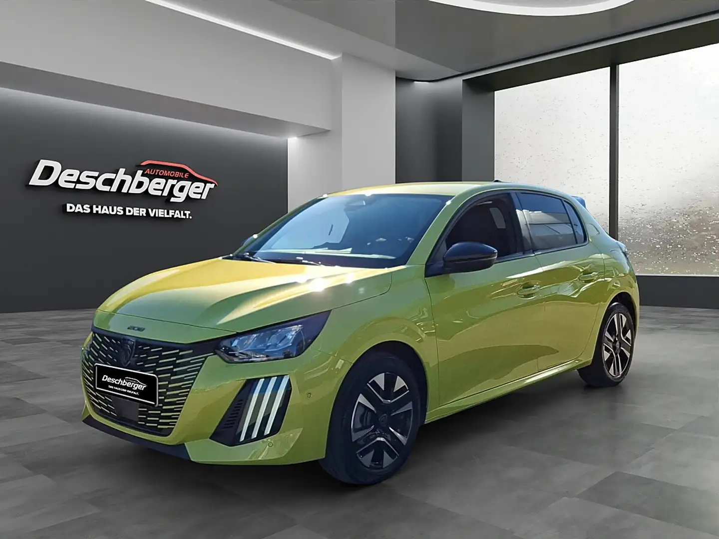 Peugeot 208 Hybrid 110 e-DCS6 Allure Gelb - 1
