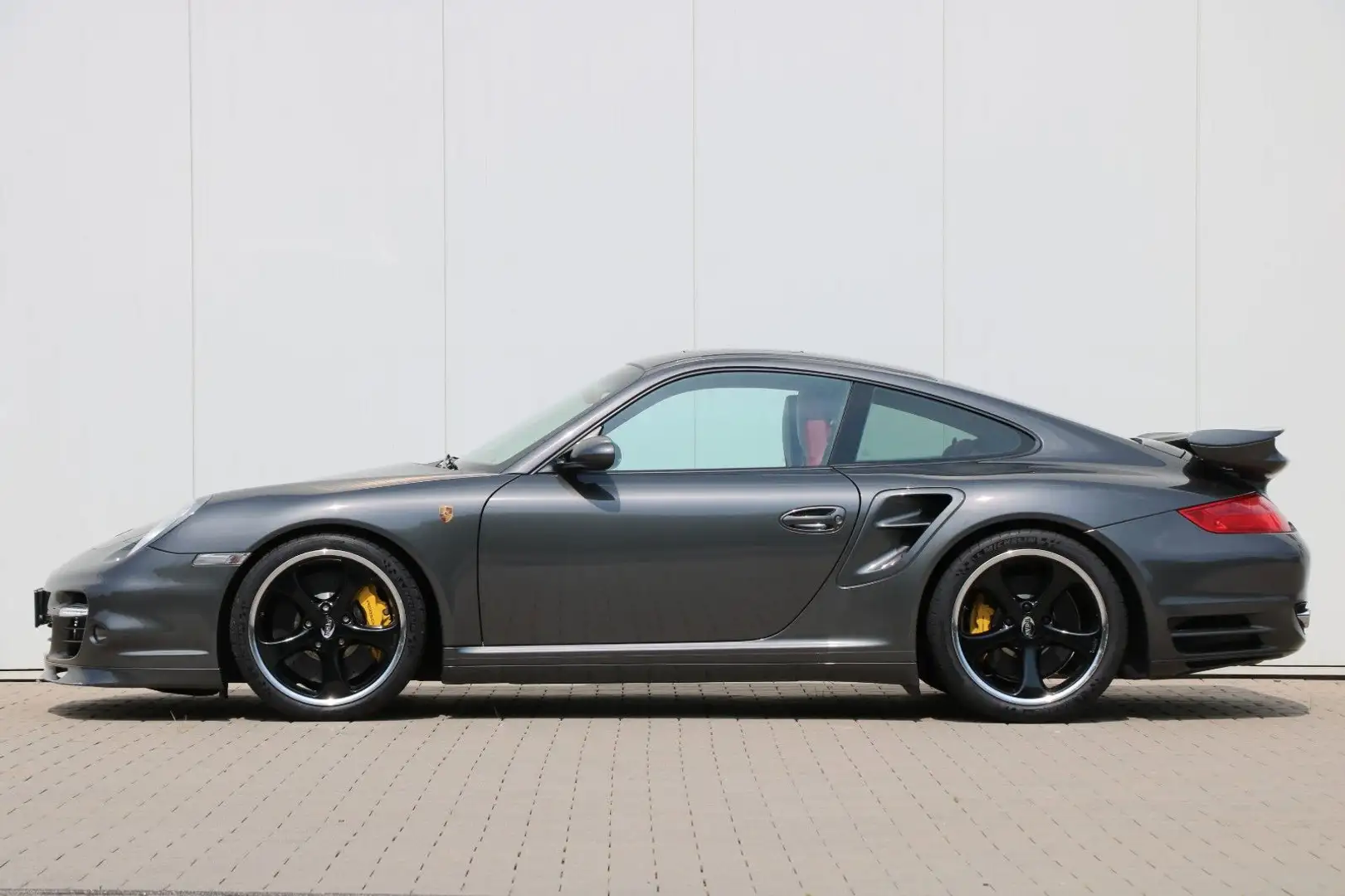 Porsche 997 911 997.1 Turbo Coupe - Werksunikat- orig.16TKM Grau - 1