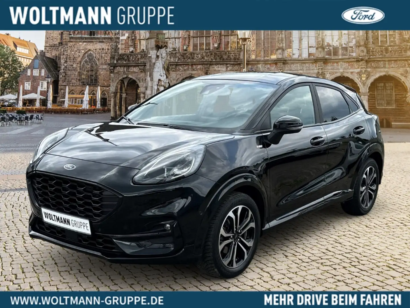 Ford Puma Hybrid ST-Line X 1.0 EcoBoost Mild EU6d Navi Digit Noir - 1