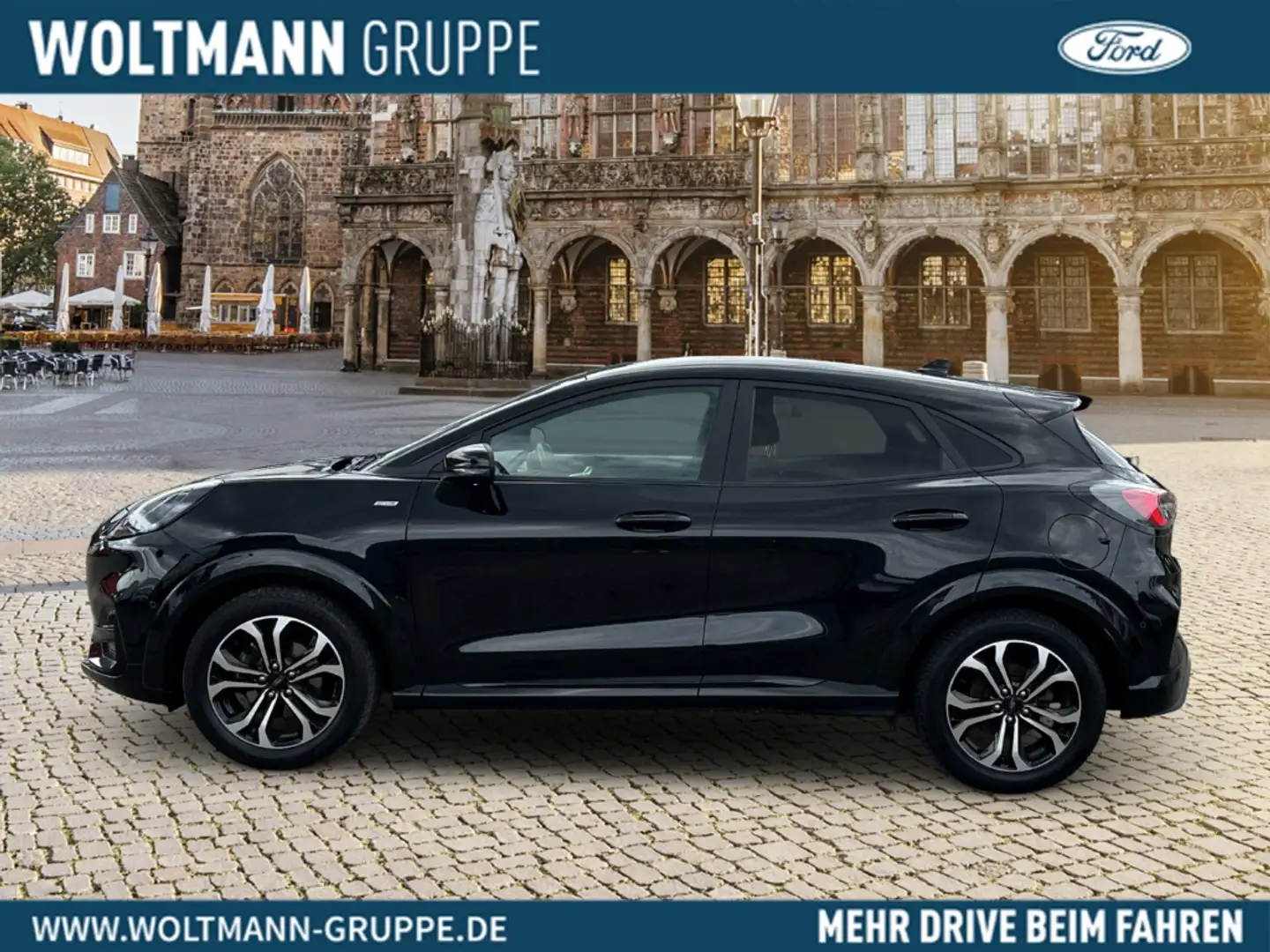 Ford Puma Hybrid ST-Line X 1.0 EcoBoost Mild EU6d Navi Digit Noir - 2