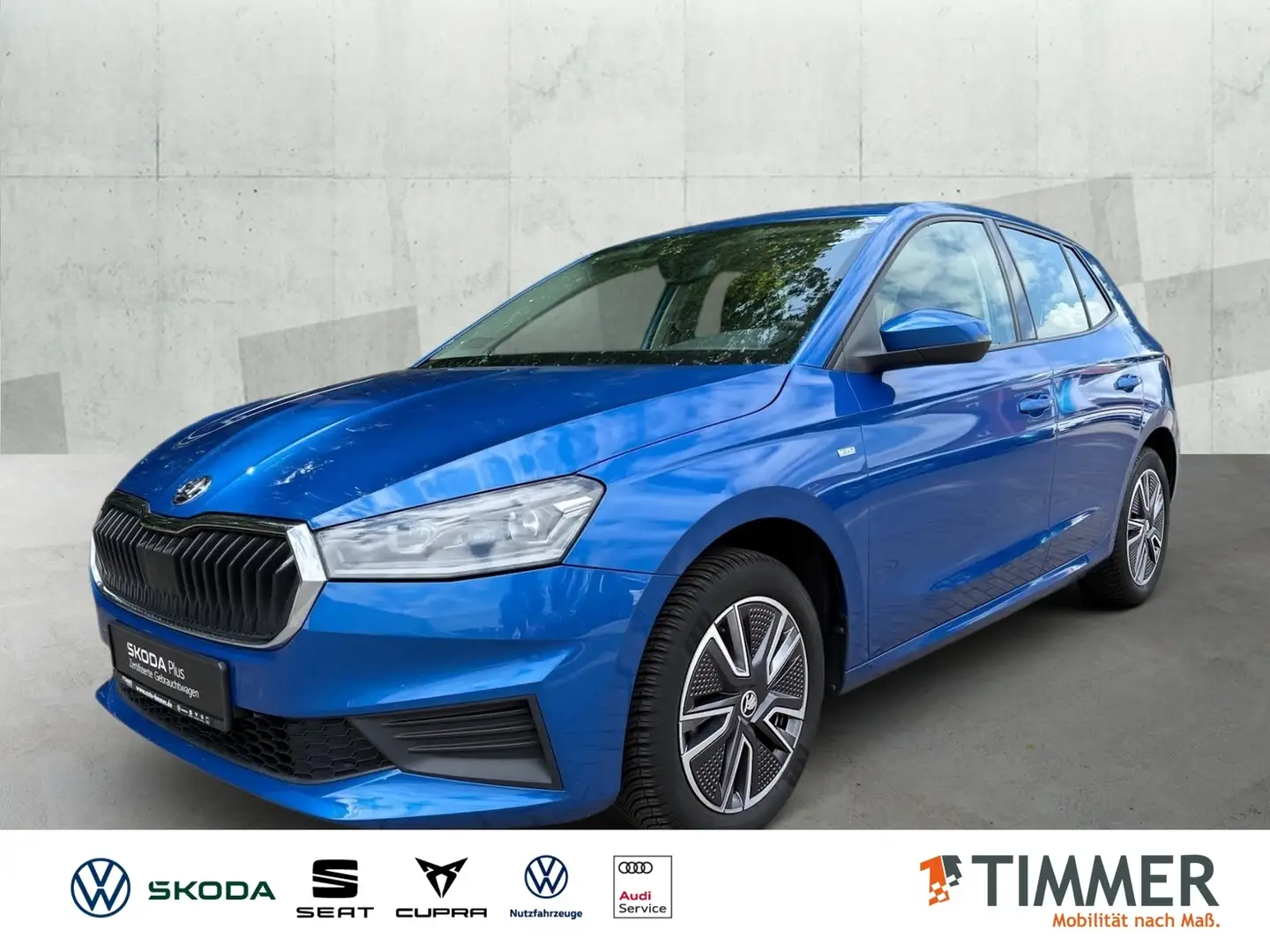 Skoda Fabia 1.0 TSI TOUR *LED *SITZHZ *NAVI *PDC *TEMPO * Blau - 1
