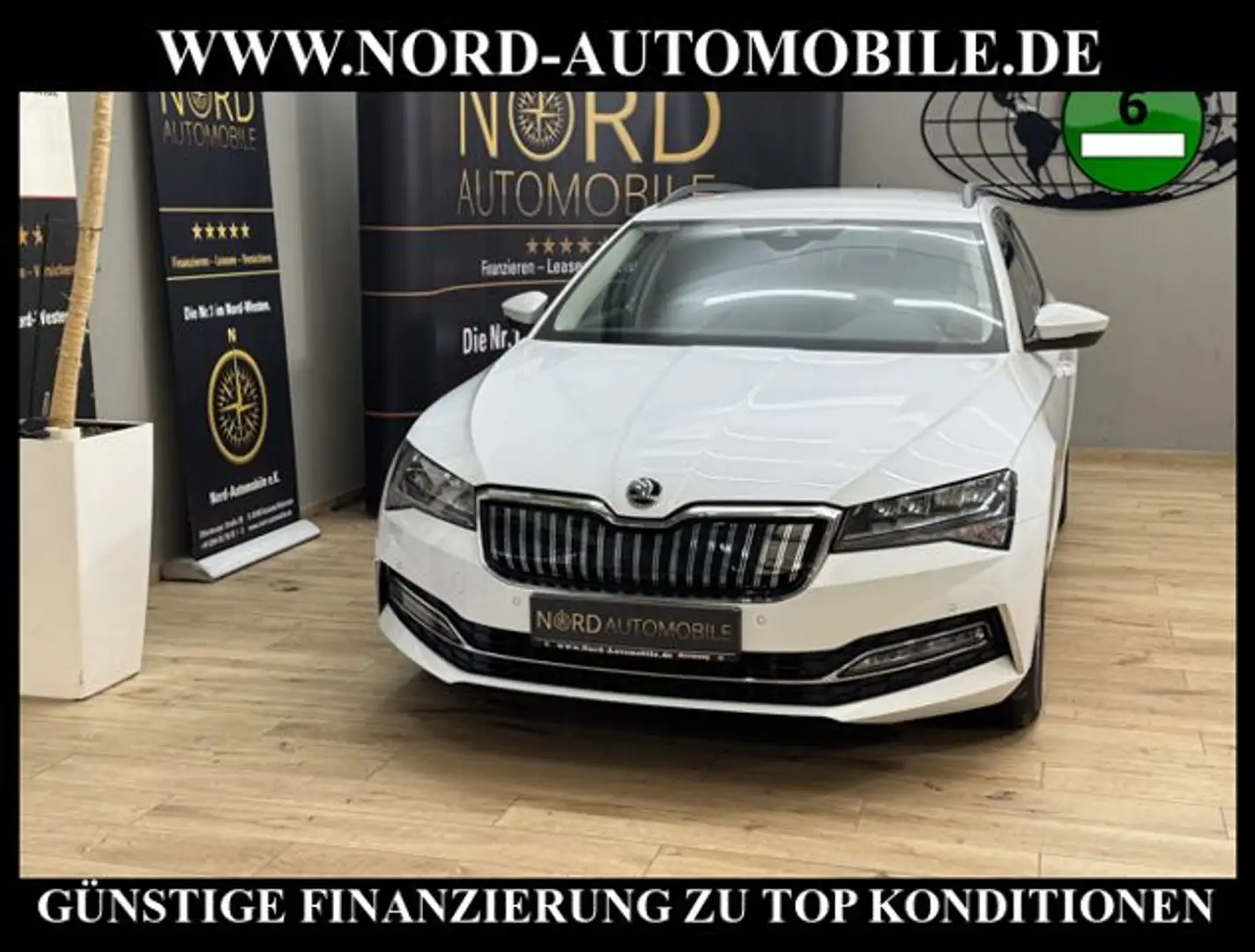 Skoda Superb iV Combi Ambition 1.4TSI DSG Virt.Cockpit Ambition Weiß - 1