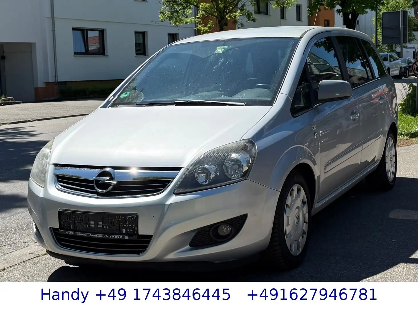 Opel Zafira B 1.7 CDTI  Edition "111 Jahre" /7-Sitzer Ezüst - 2