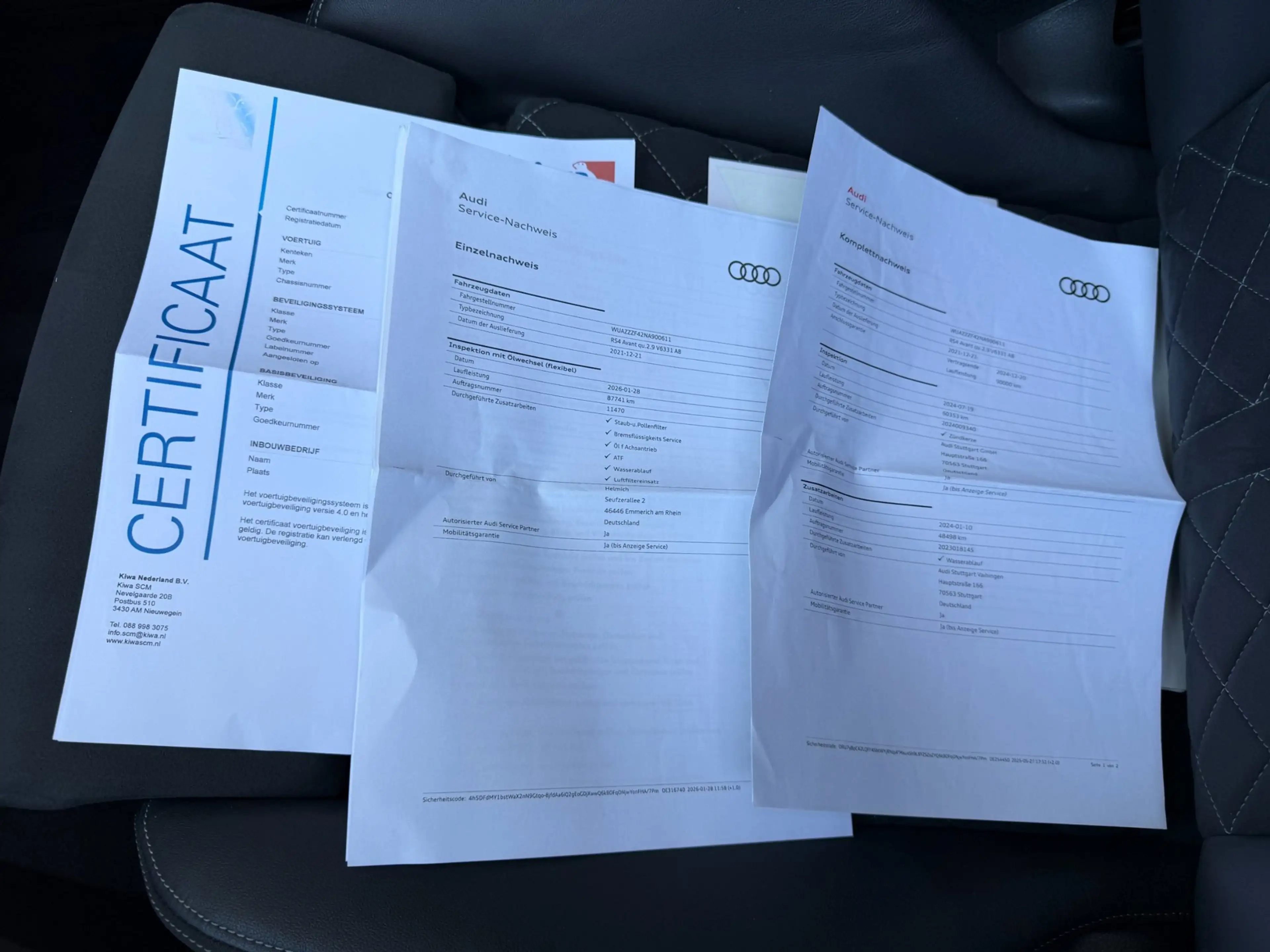 Audi RS4 A4 Avant 2.9 TFSI RS-Pakket 280 v/max, Carbon int, — photo 33