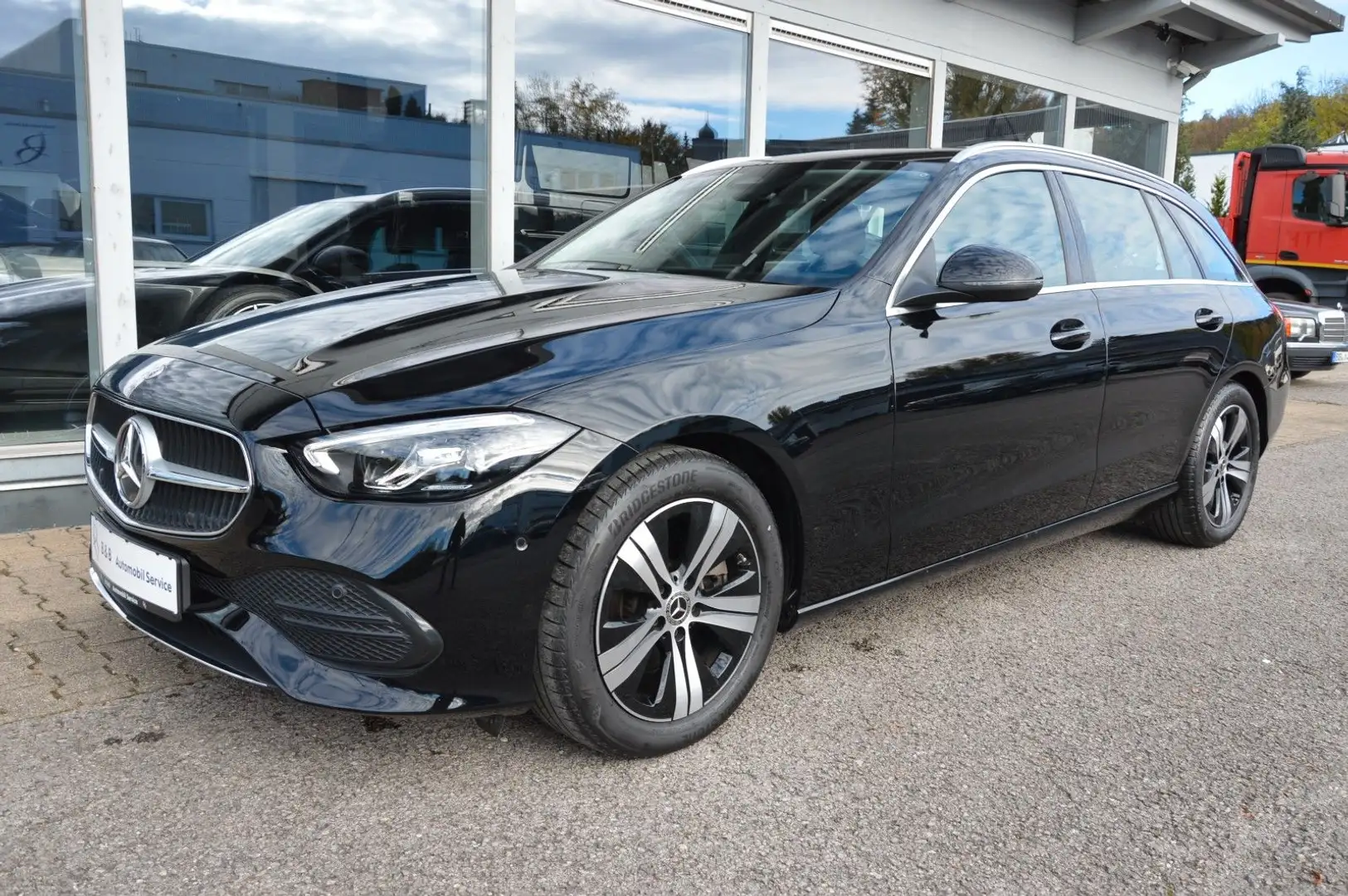 Mercedes-Benz C 200 d T Avantgarde*9G-AUTOMATIK*BUSSINES*CAM* Noir - 1