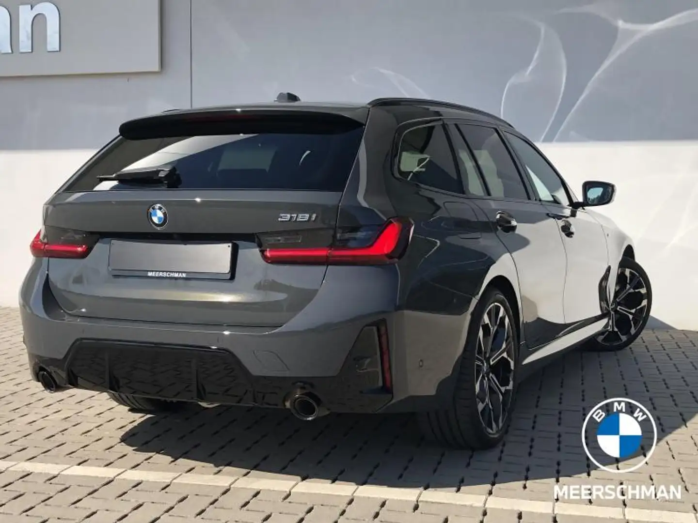 BMW 318 Msportpro pano hud trekh hifi Šedá - 2