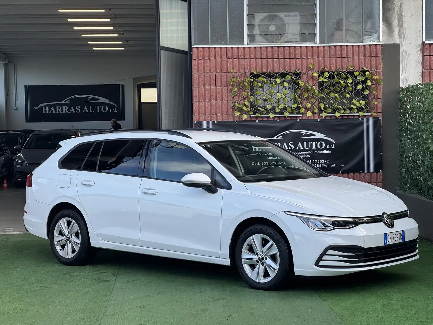 Volkswagen Golf Variant 2.0 tdi Style 115cv dsg Blanc - 2