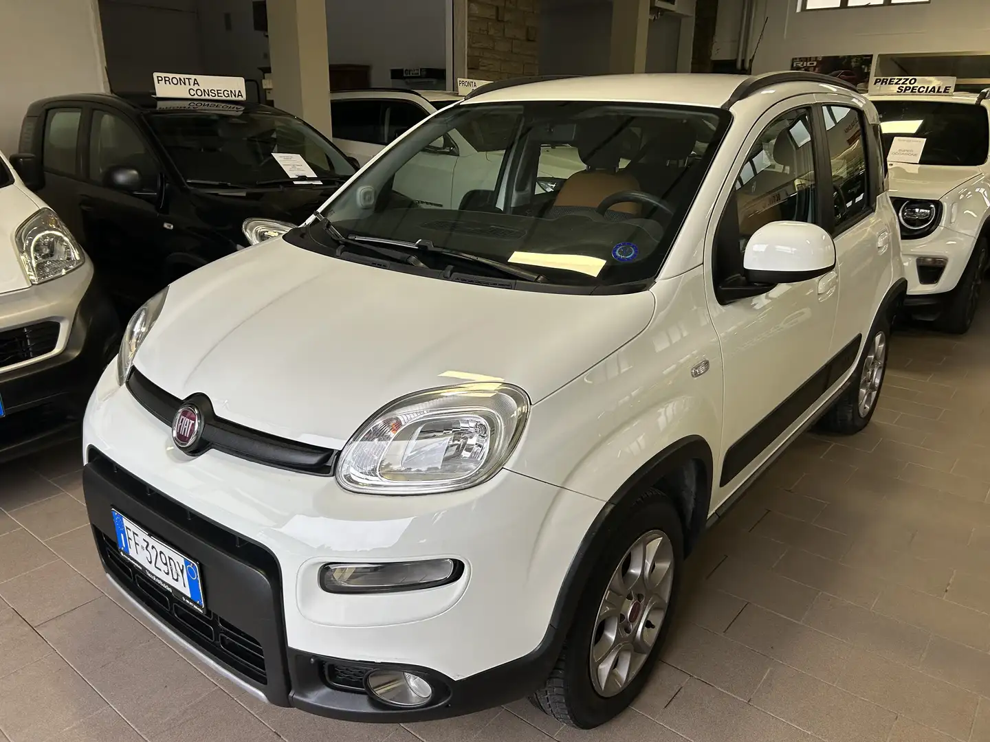 Fiat Panda 0.9 t.air turbo 4x4 85cv Bianco - 1