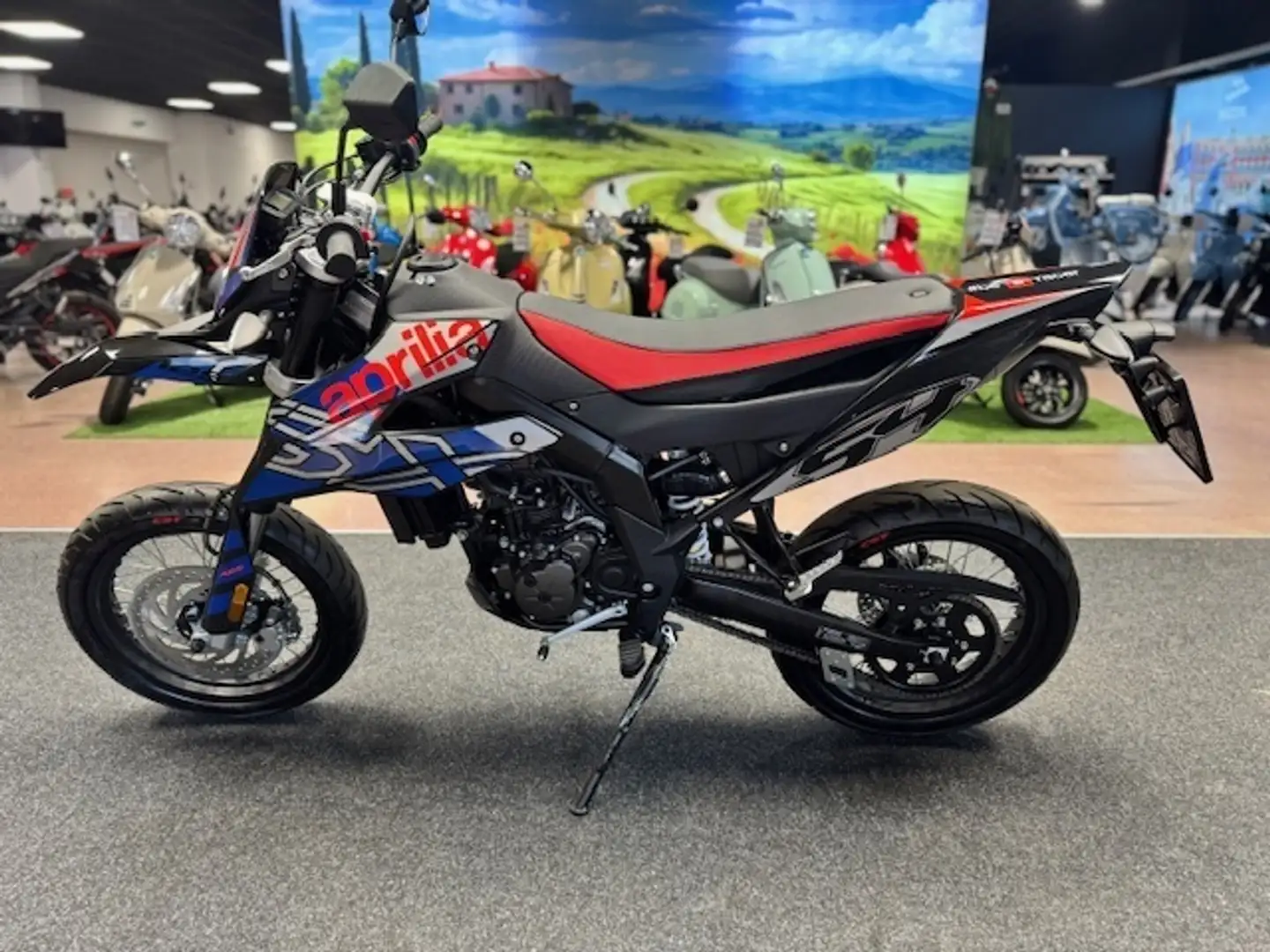Aprilia SX 125 E5 SILVER ALIEN Negro - 1