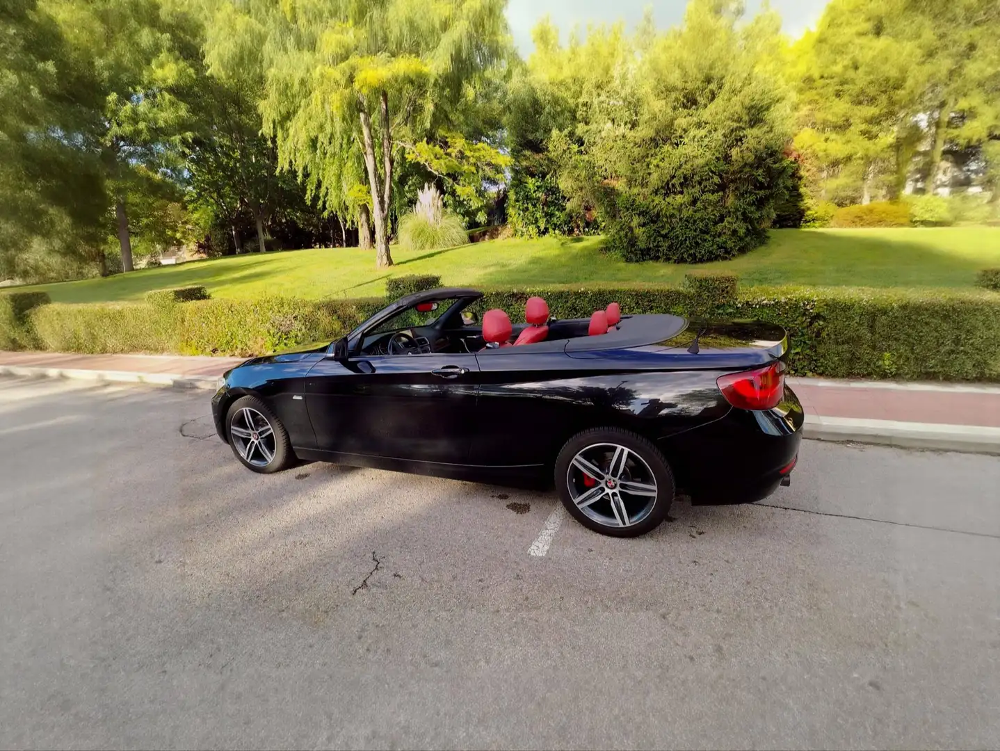 BMW 218 218dA Cabrio Negro - 2