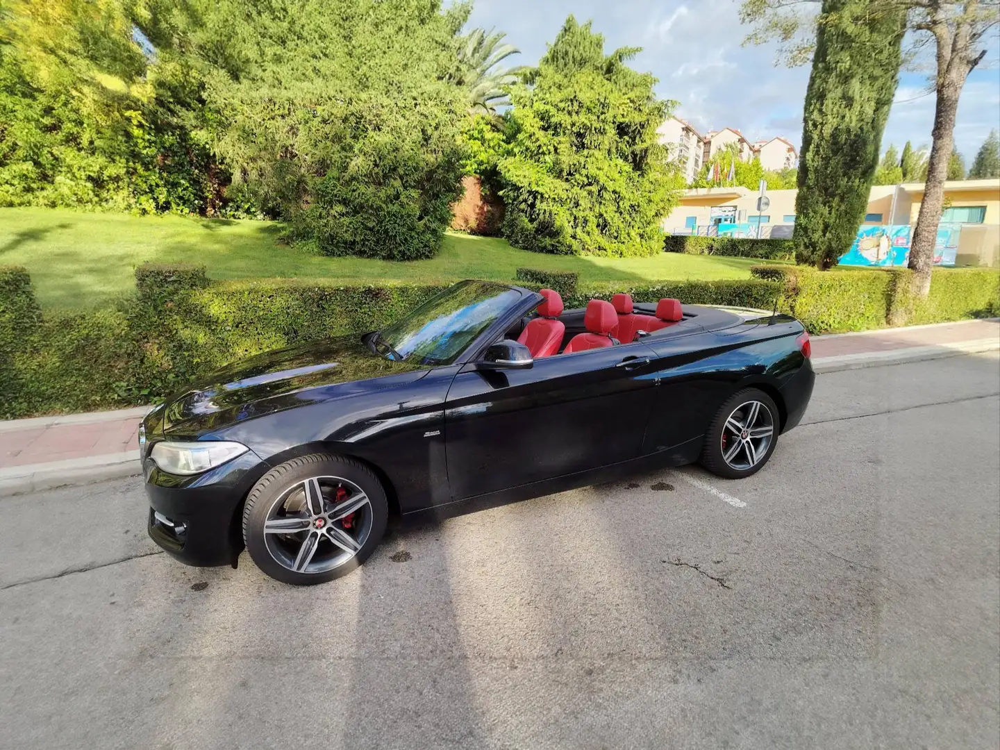 BMW 218 218dA Cabrio Negro - 1