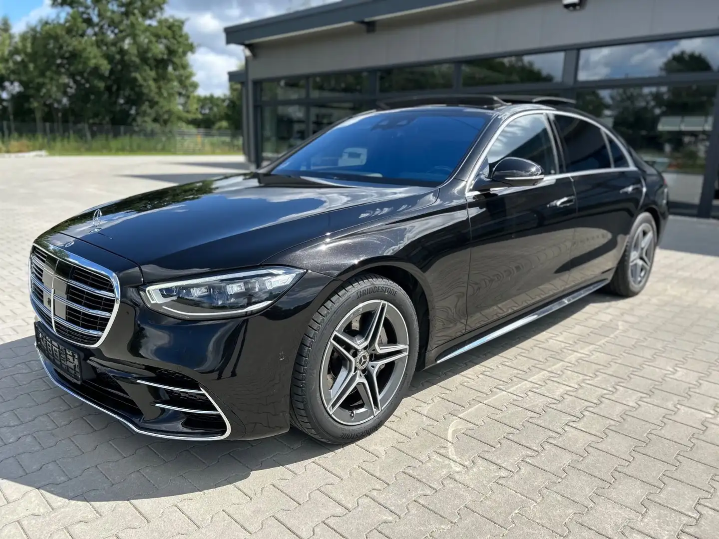 Mercedes-Benz S 350 S350d 4M Lang AMG -HUD-Belüf.Sitz-Pano-360K Zwart - 1