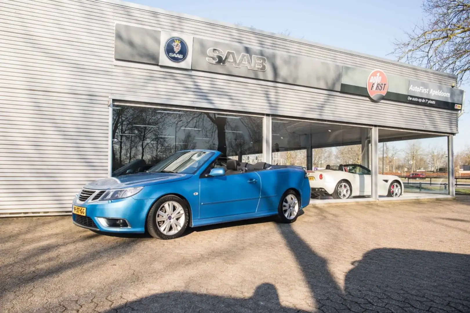Saab 9-3 Cabriolet 2.8 V6 Turbo Aero Electric Blue Azul - 2