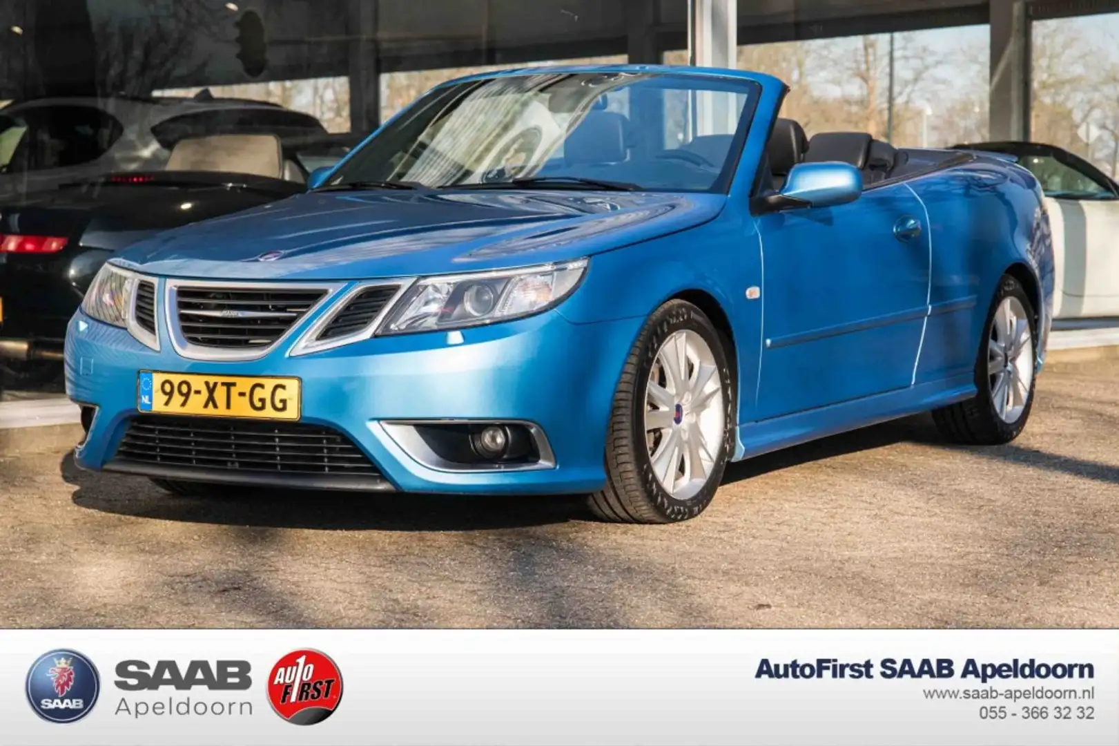 Saab 9-3 Cabriolet 2.8 V6 Turbo Aero Electric Blue Azul - 1