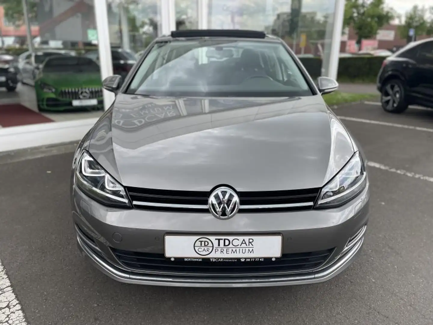 Volkswagen Golf 7 1.4l Tsi 125 Highline Toit O Gris - 2