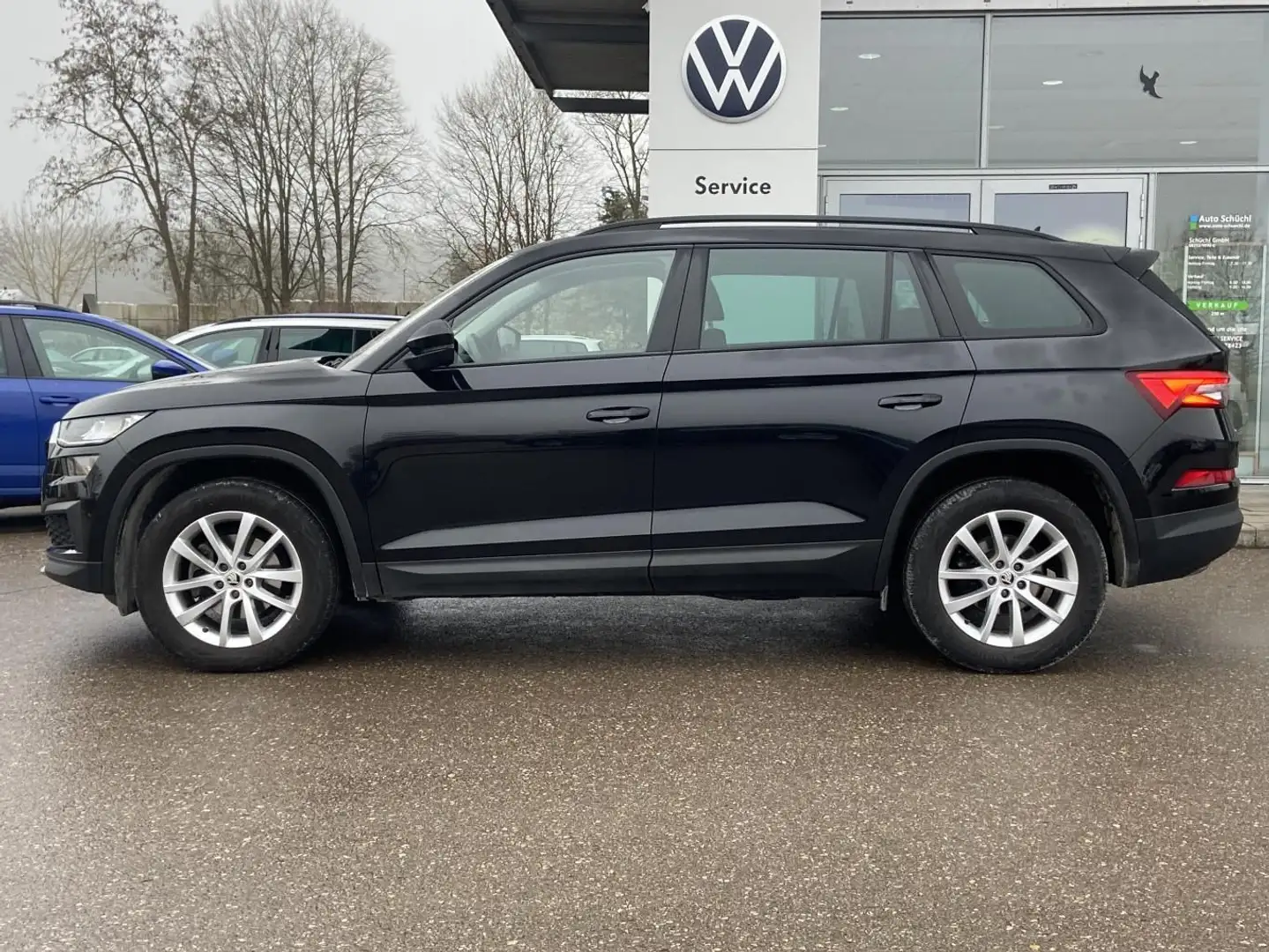 Skoda Kodiaq 2.0 TDI DSG 4x4 Ambition AHK+SMART-LINK+V Schwarz - 2
