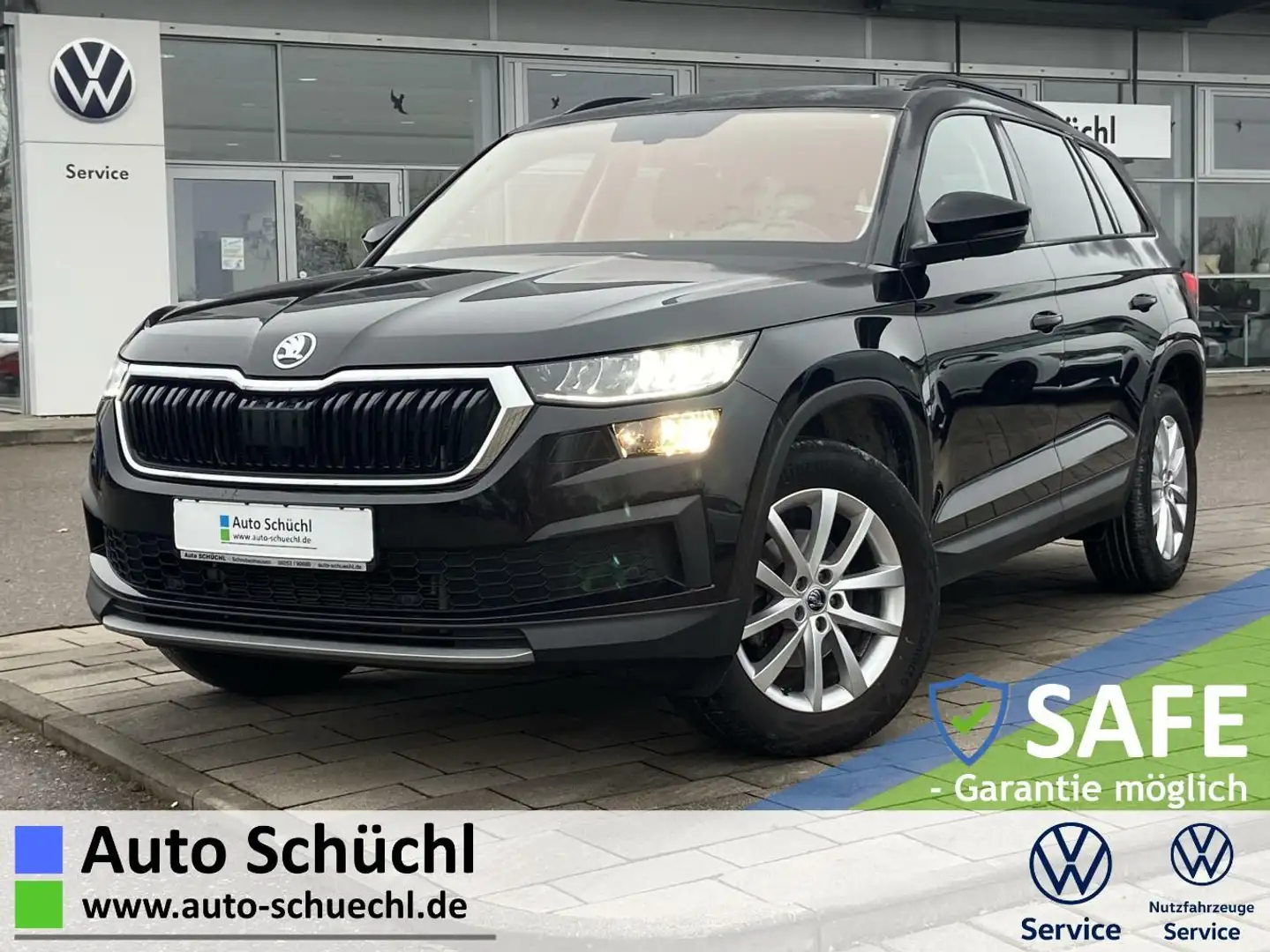 Skoda Kodiaq 2.0 TDI DSG 4x4 Ambition AHK+SMART-LINK+V Schwarz - 1