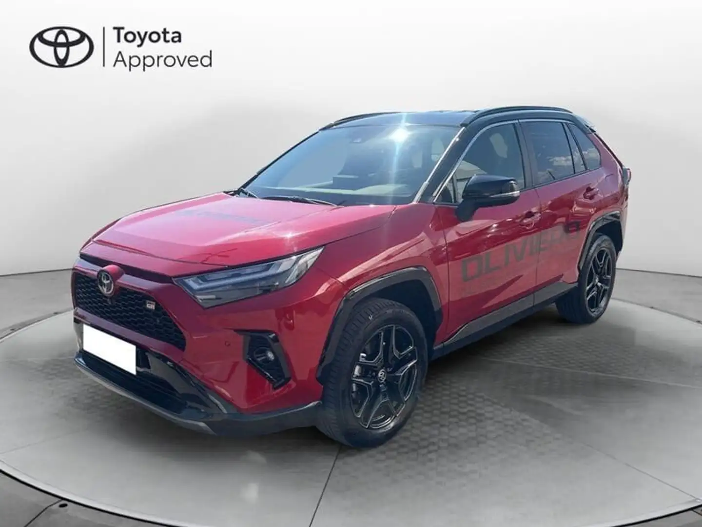 Toyota RAV 4 2.5 HV (222CV) E-CVT AWD-i GR SPORT Červená - 1