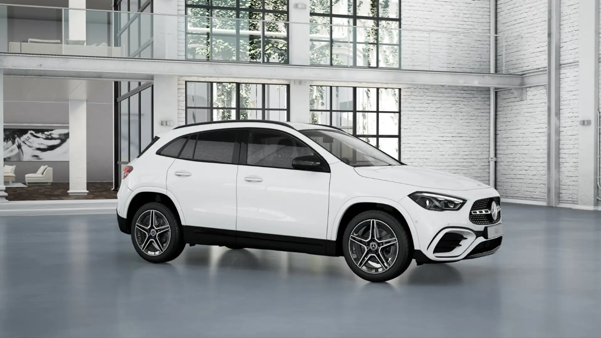 Mercedes-Benz GLA 200 d 4MATIC Österreich-Edition Navi,Rückfahrkamera,Kl Weiß - 2
