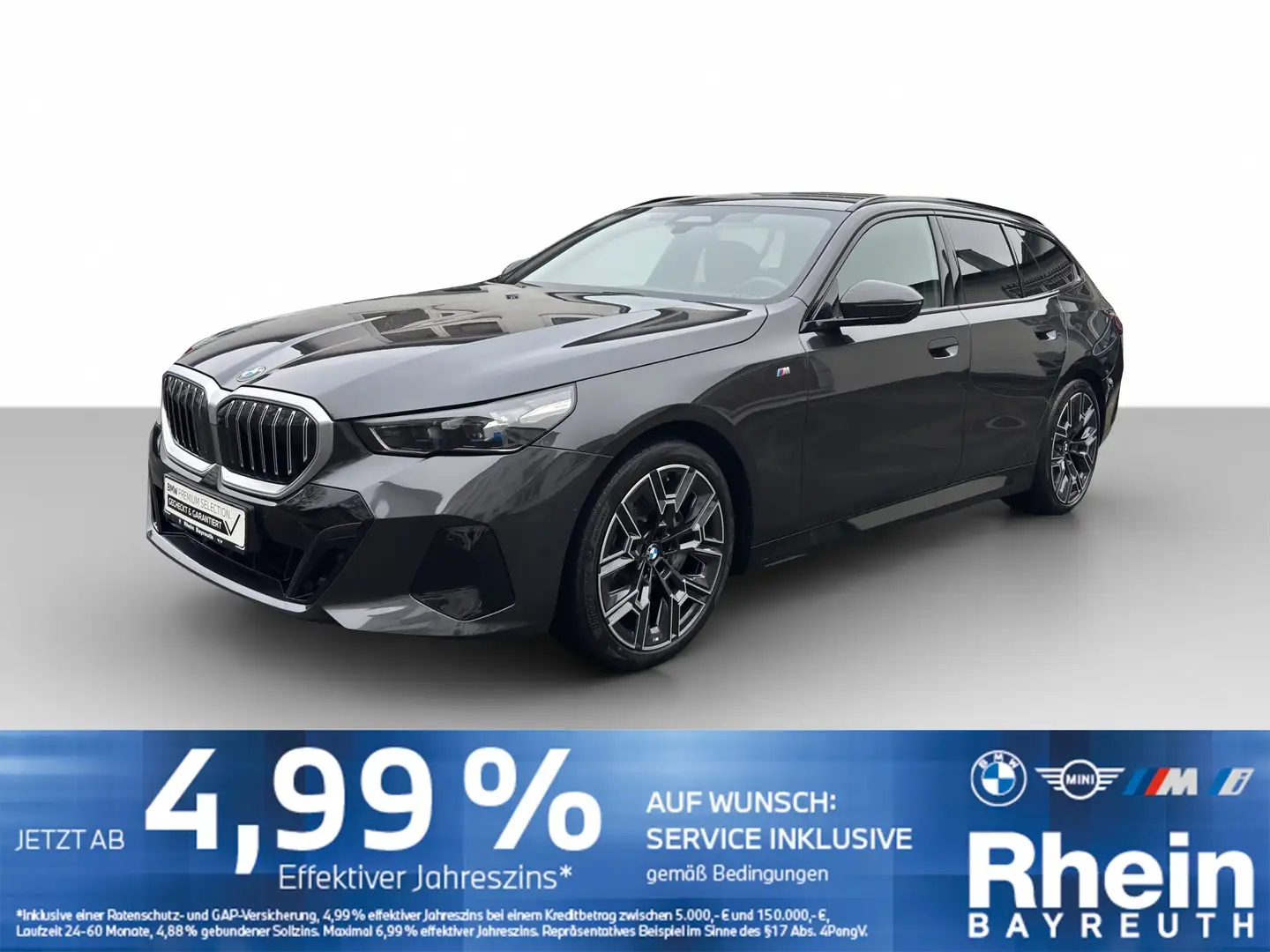 BMW 540 d xDrive Touring M Sport Navi AdapLED AHK Navi Ada Grau - 1
