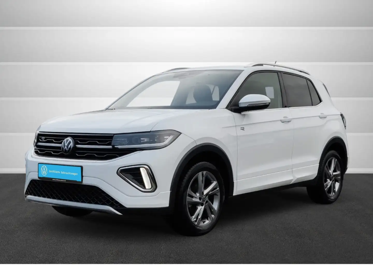 Volkswagen T-Cross 1.5 TSI R-Line AHK ACC Navi IQ.Light Weiß - 2